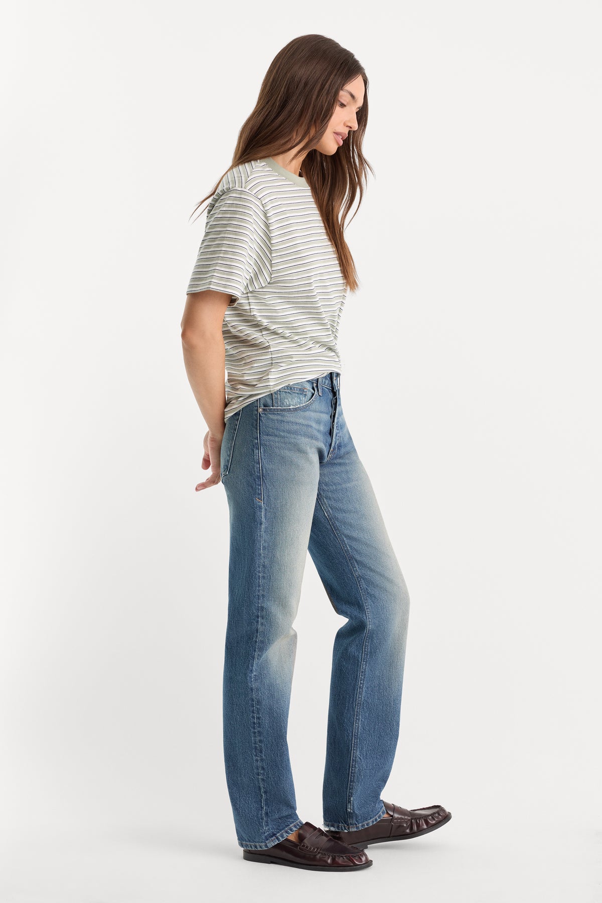 VINTAGE STRAIGHT JEANS | INDIGO1282