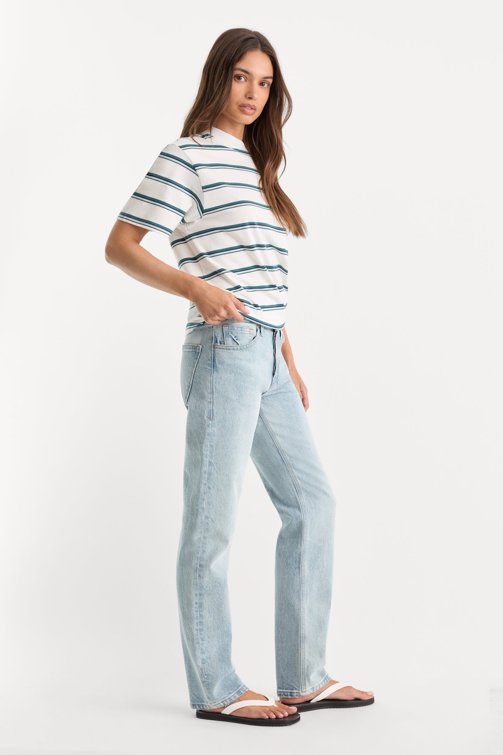 VINTAGE STRAIGHT JEANS | INDIGO1389