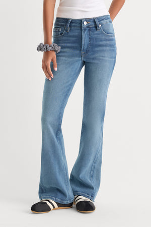 SOFT TECH GOOD PETITE BOOTCUT JEANS | INDIGO1238