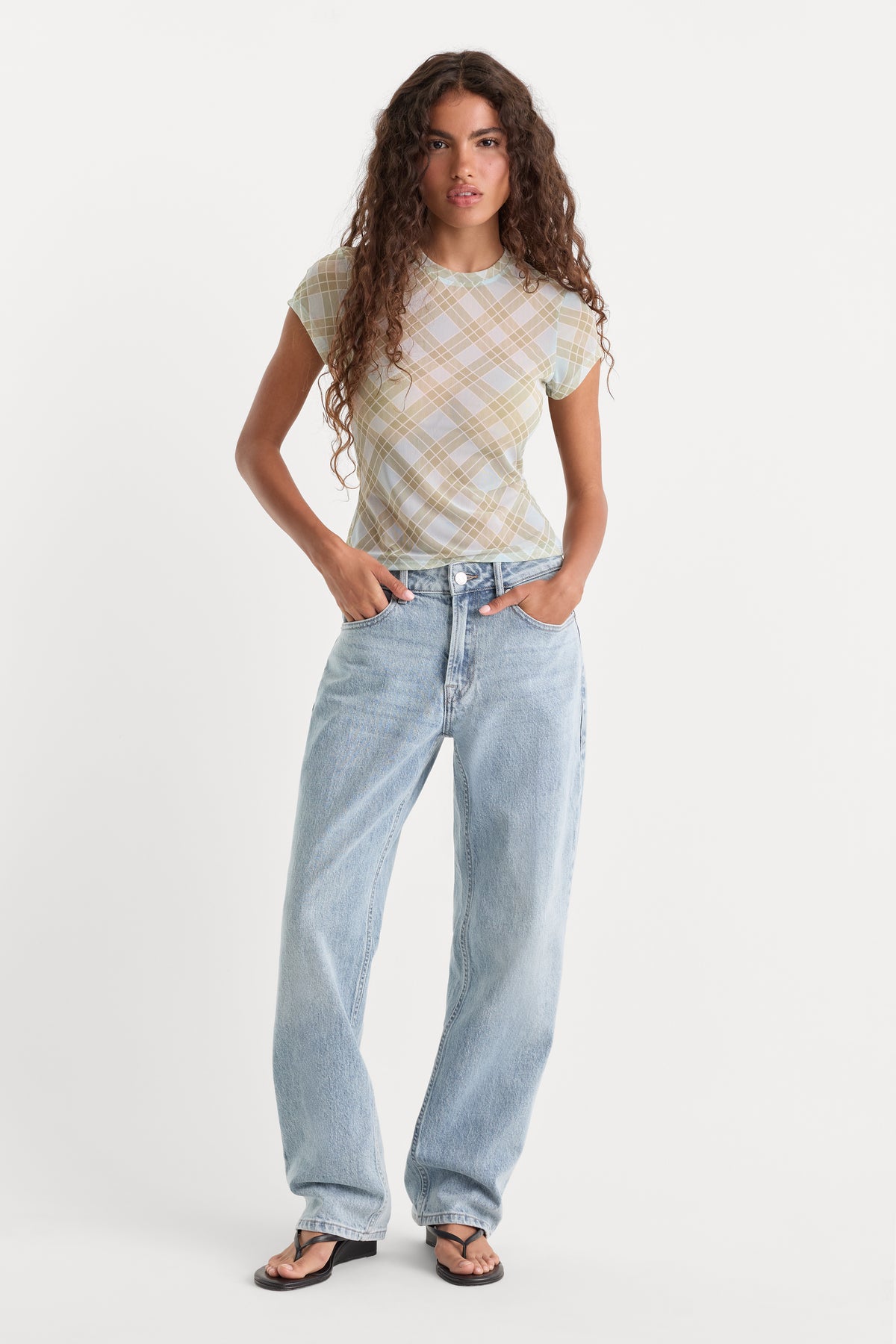 GOOD PETITE 90'S JEANS | INDIGO1257