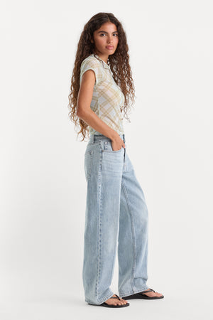 GOOD PETITE 90s JEANS | INDIGO1257