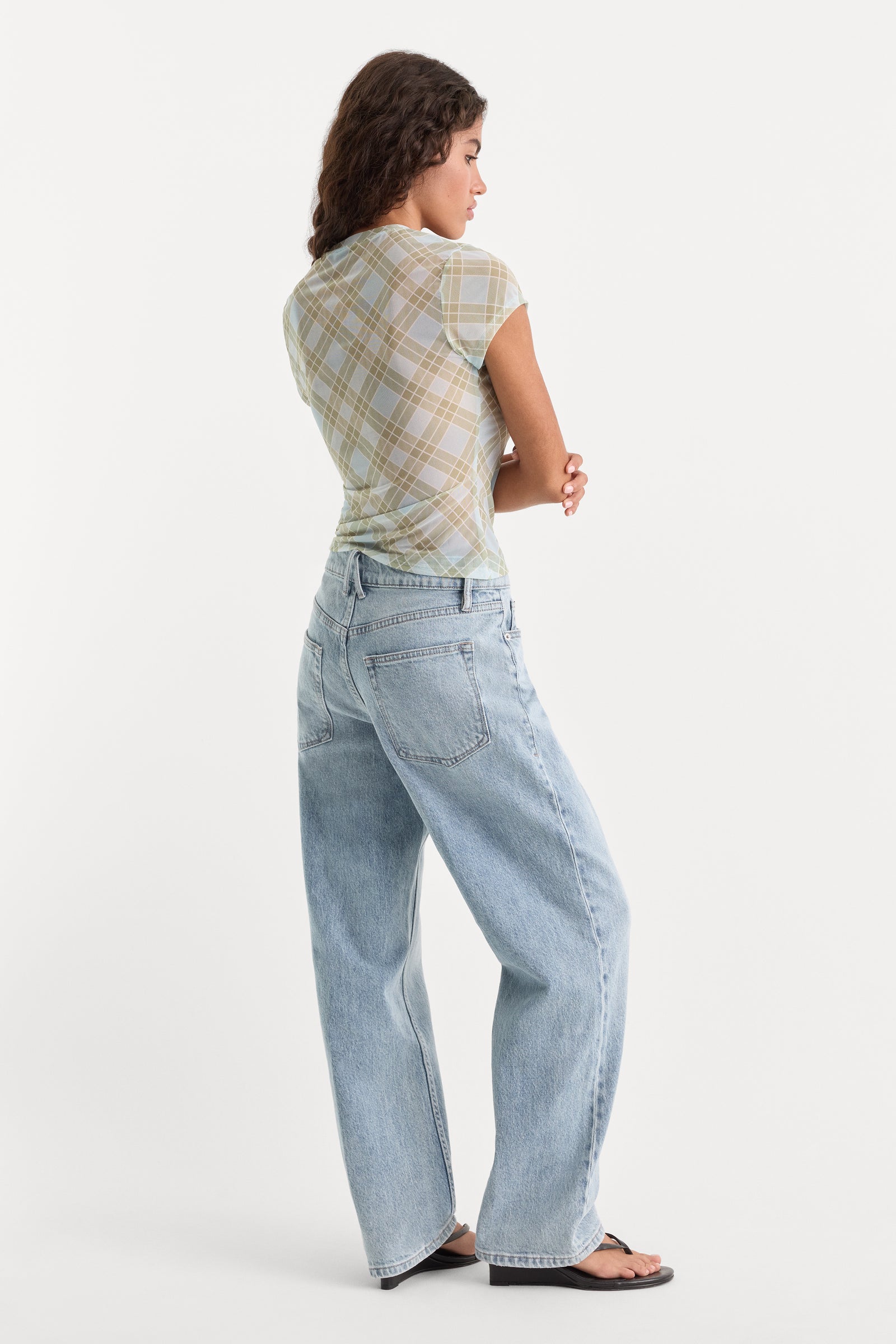 GOOD PETITE 90'S JEANS | INDIGO1257