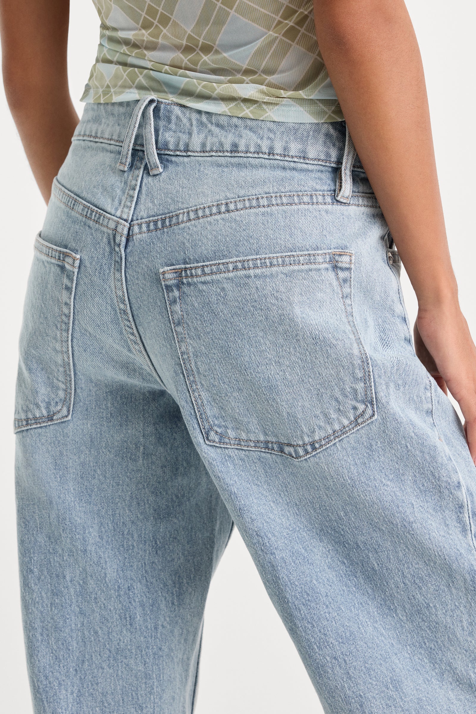 GOOD PETITE 90'S JEANS | INDIGO1257