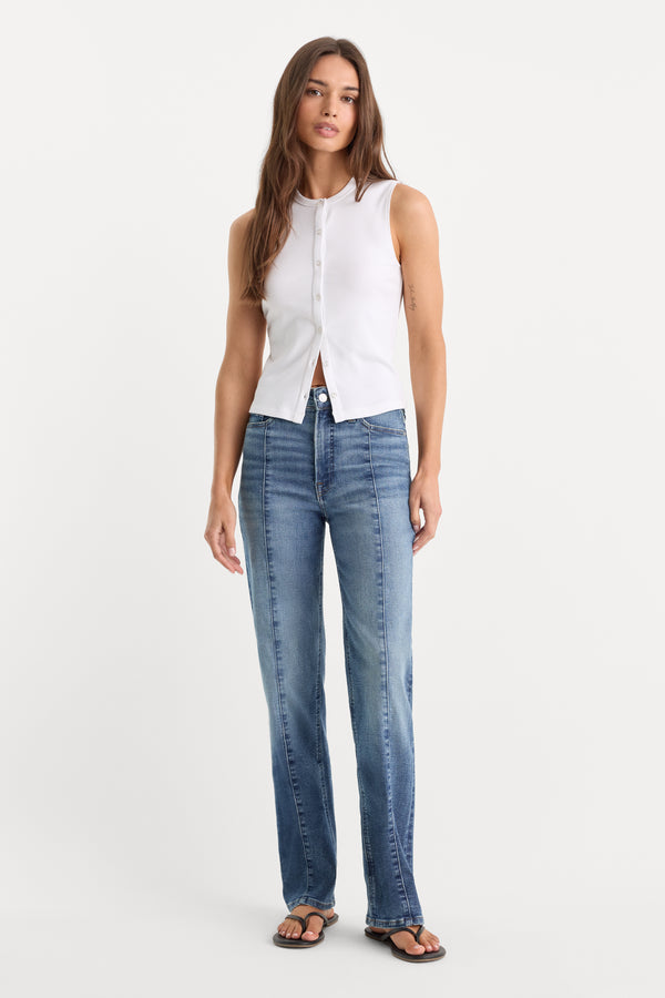 GOOD TRUE STRAIGHT JEANS | INDIGO1236