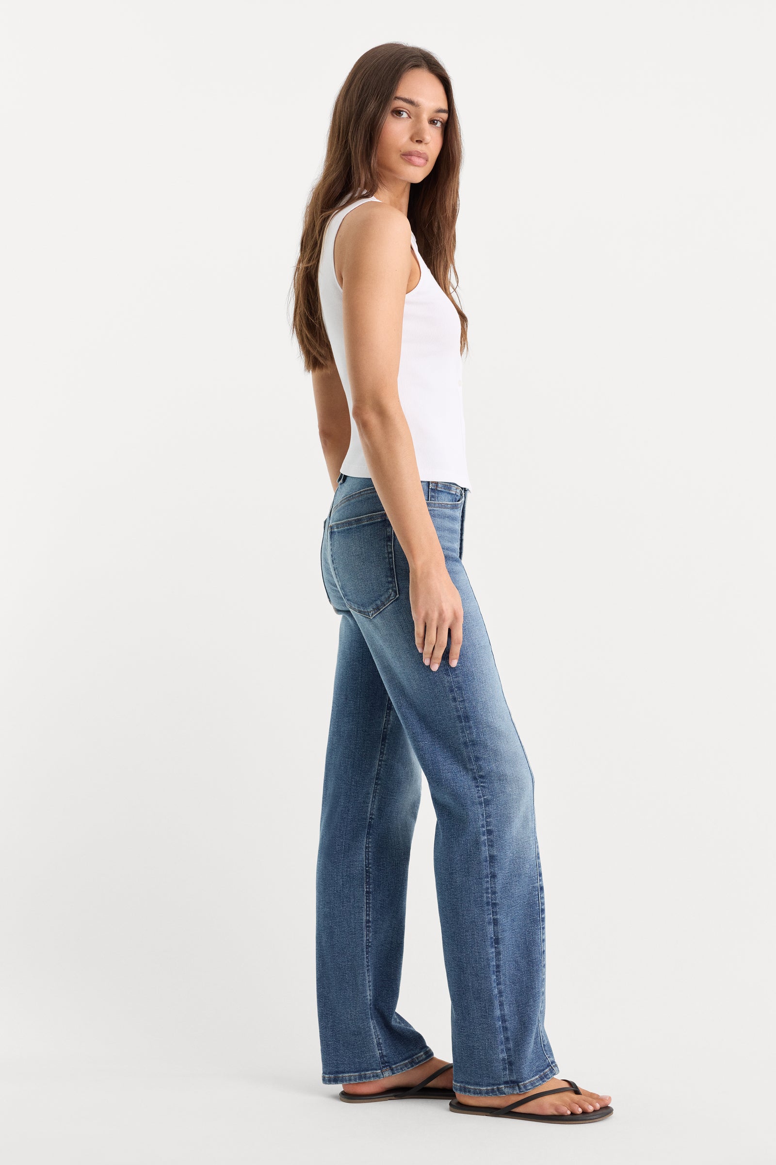 GOOD TRUE STRAIGHT JEANS | INDIGO1236