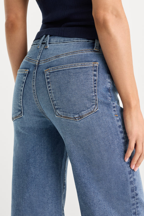 ALWAYS FITS SLIM PALAZZO JEANS | TAWNY
