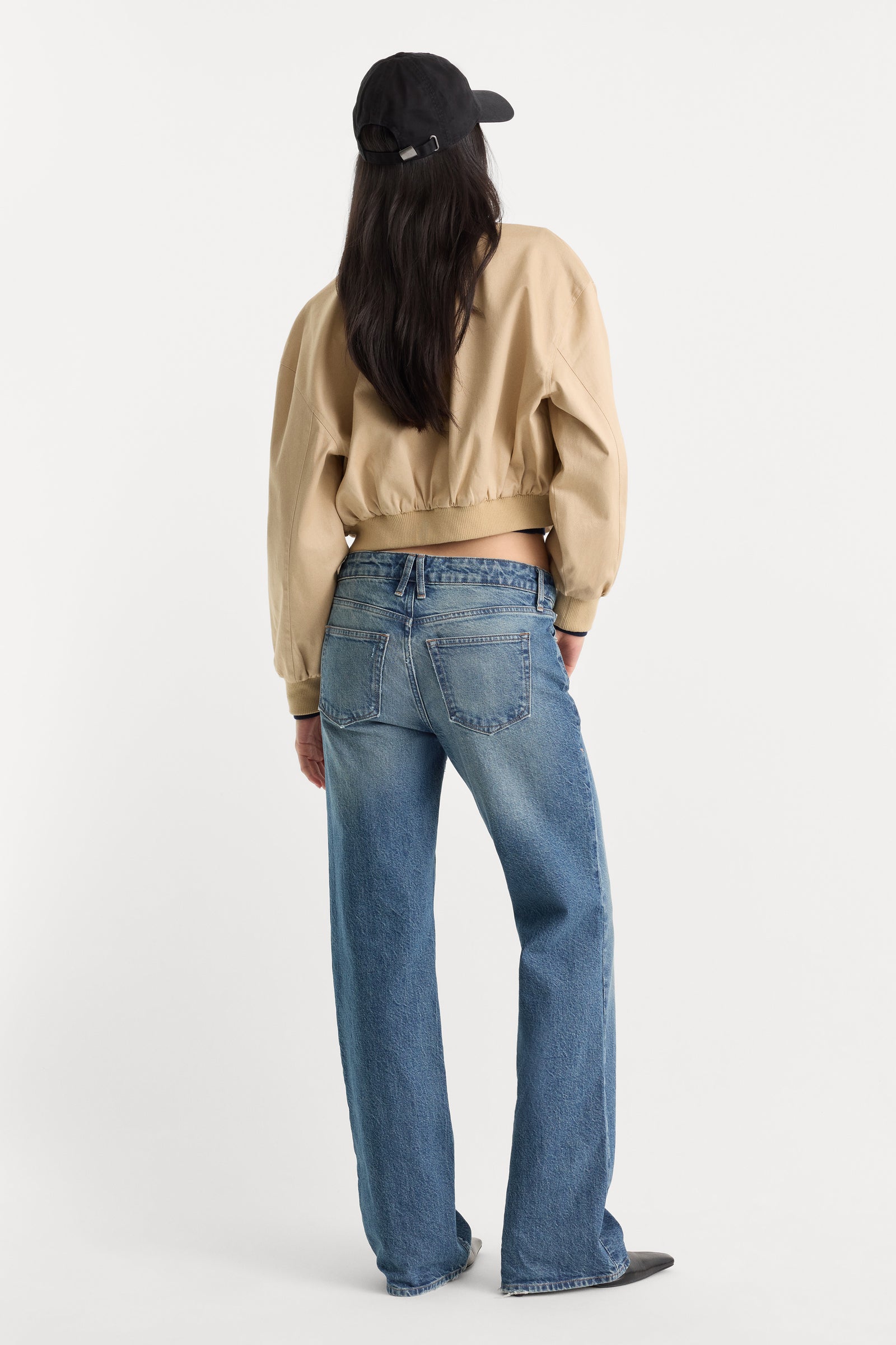 VINTAGE LOW RISE BOOTCUT JEANS | INDIGO1282