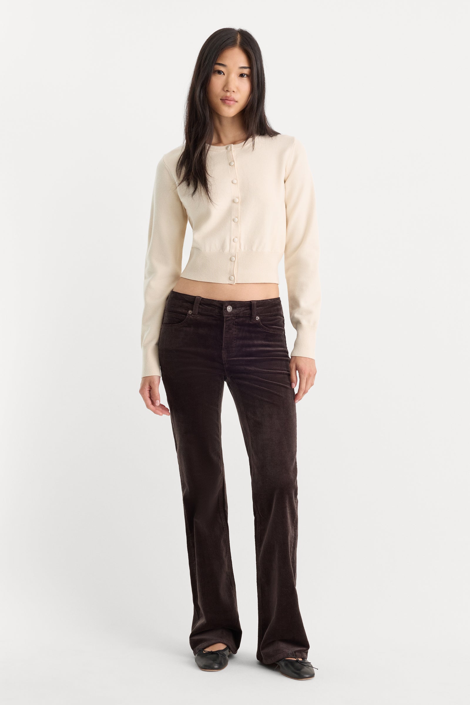 THE FINE KNIT CARDIGAN | PEARL
