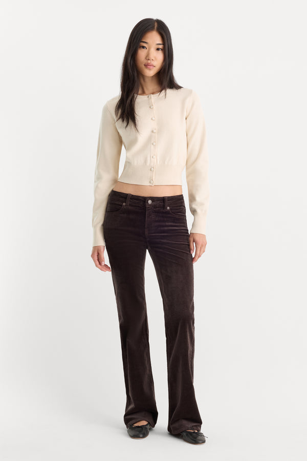 THE FINE KNIT CARDIGAN | PEARL