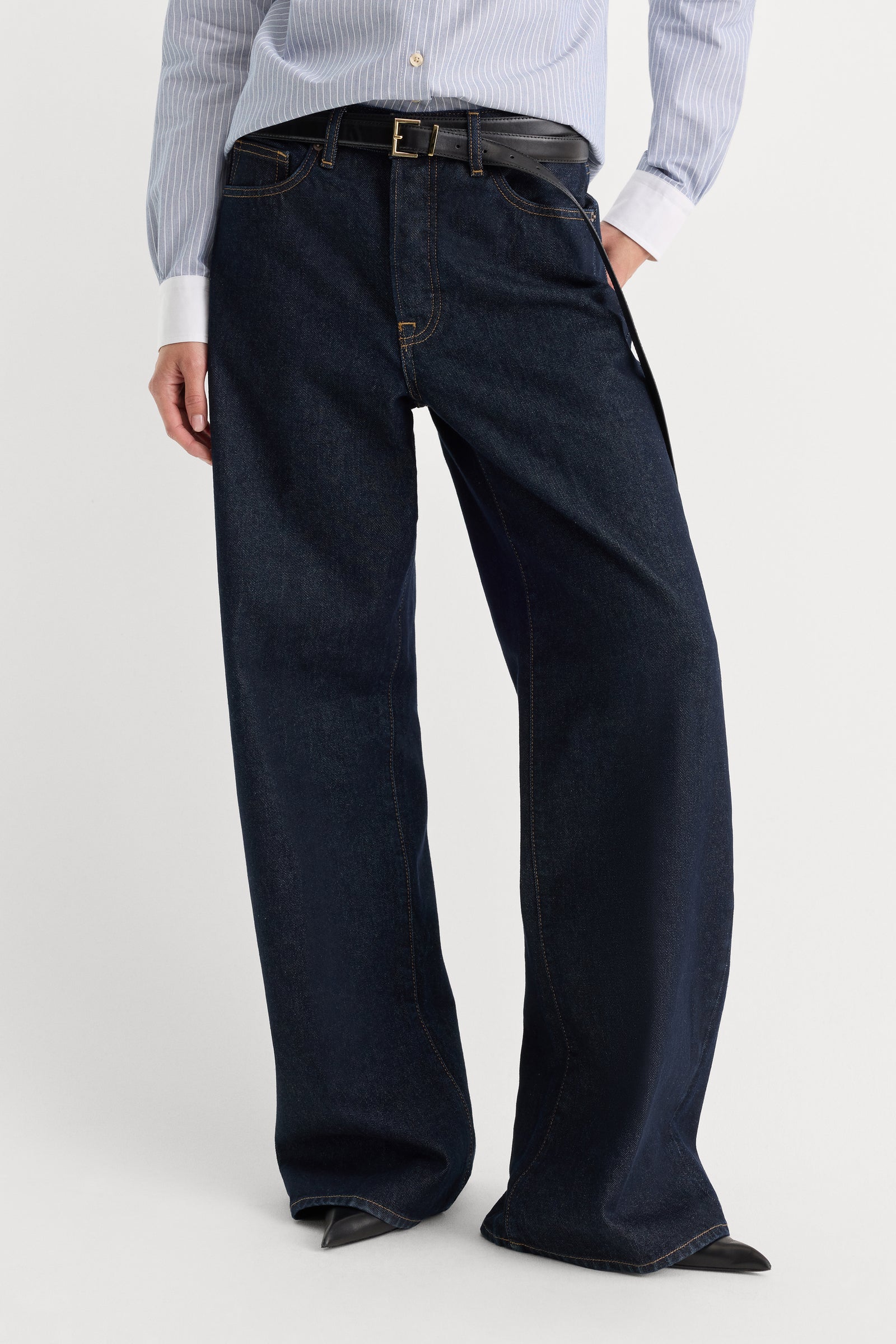 VINTAGE LOW SLUNG BAGGY JEANS | RINSE