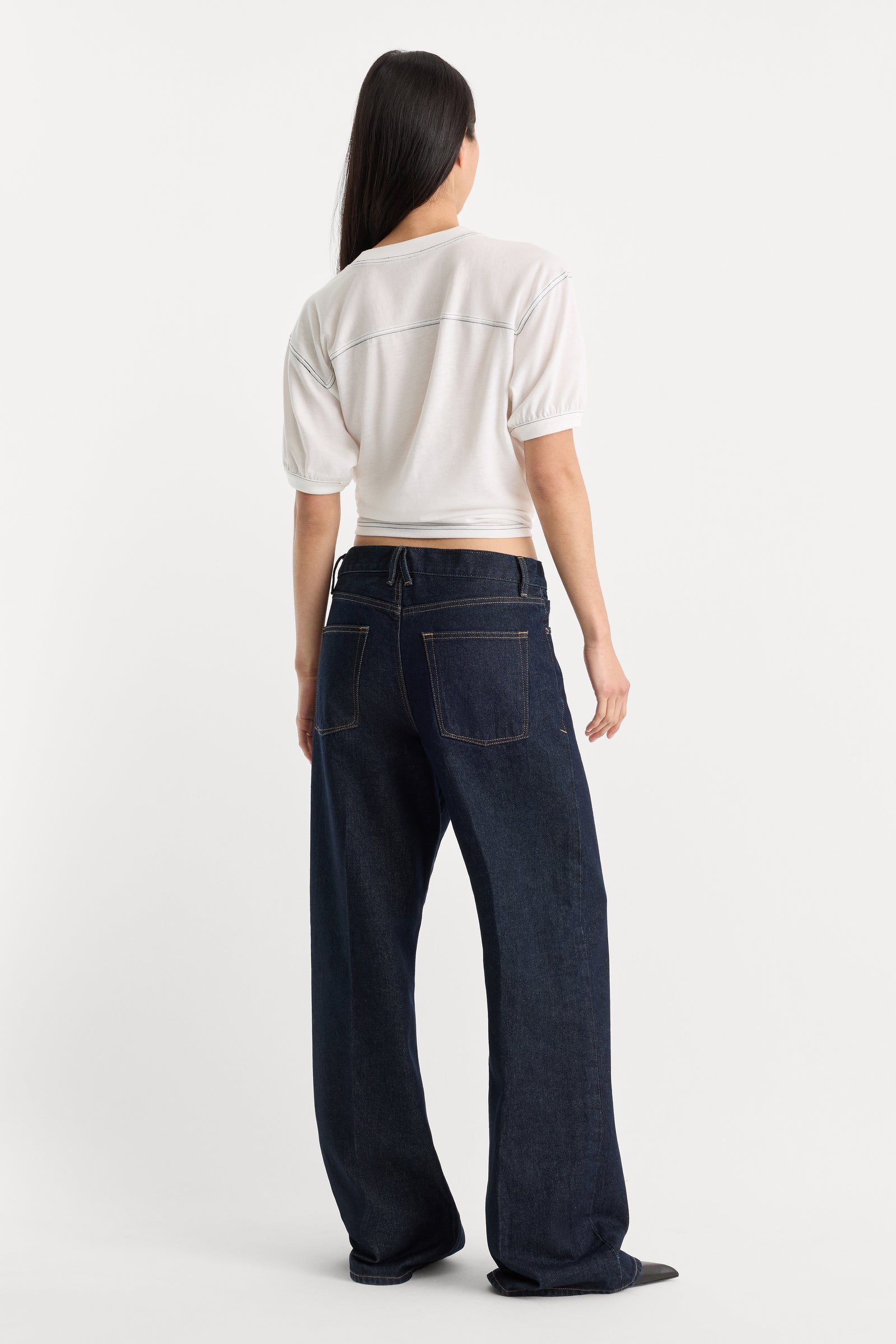 VINTAGE LOW SLUNG BAGGY JEANS | RINSE