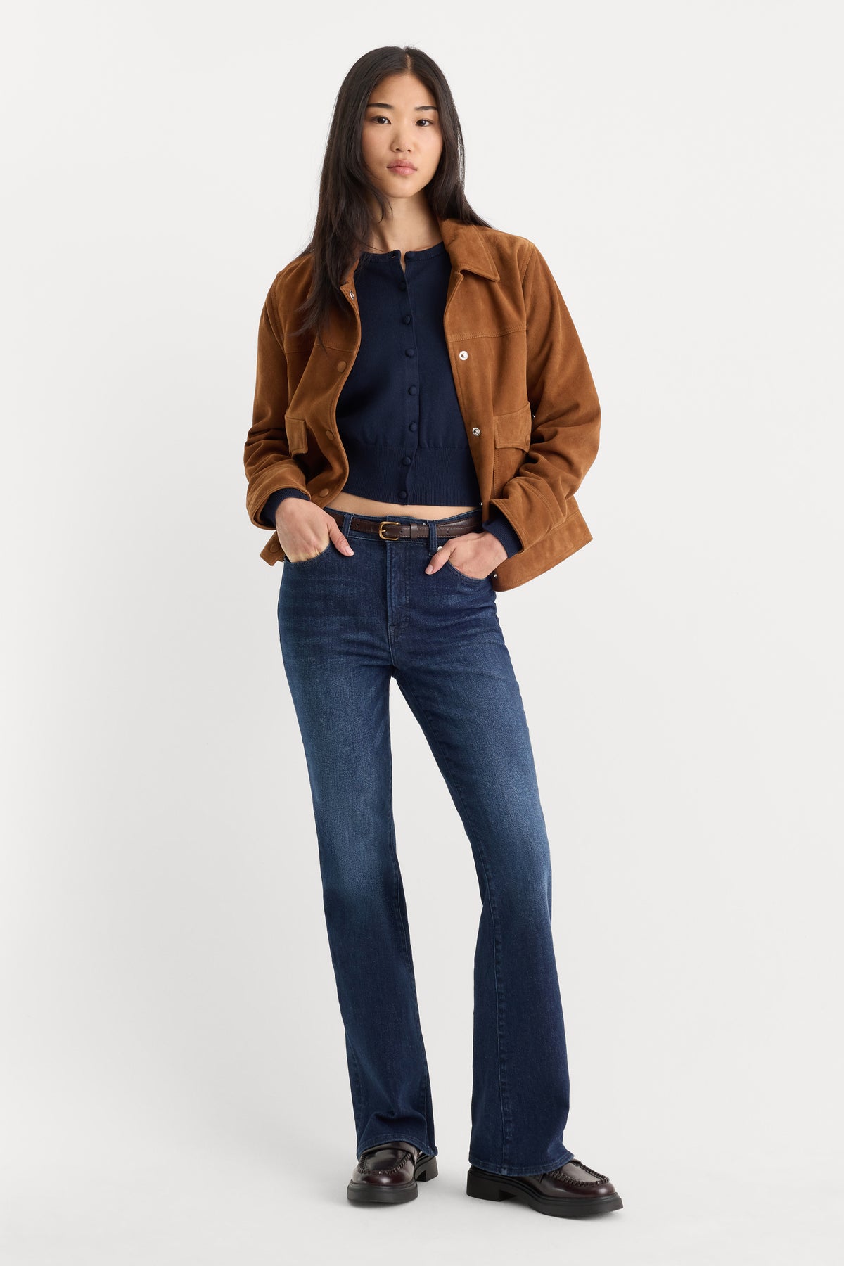 GOOD CLASSIC BOOTCUT JEANS | SKIPPER-1 | GOOD AMERICAN | MODEL_A