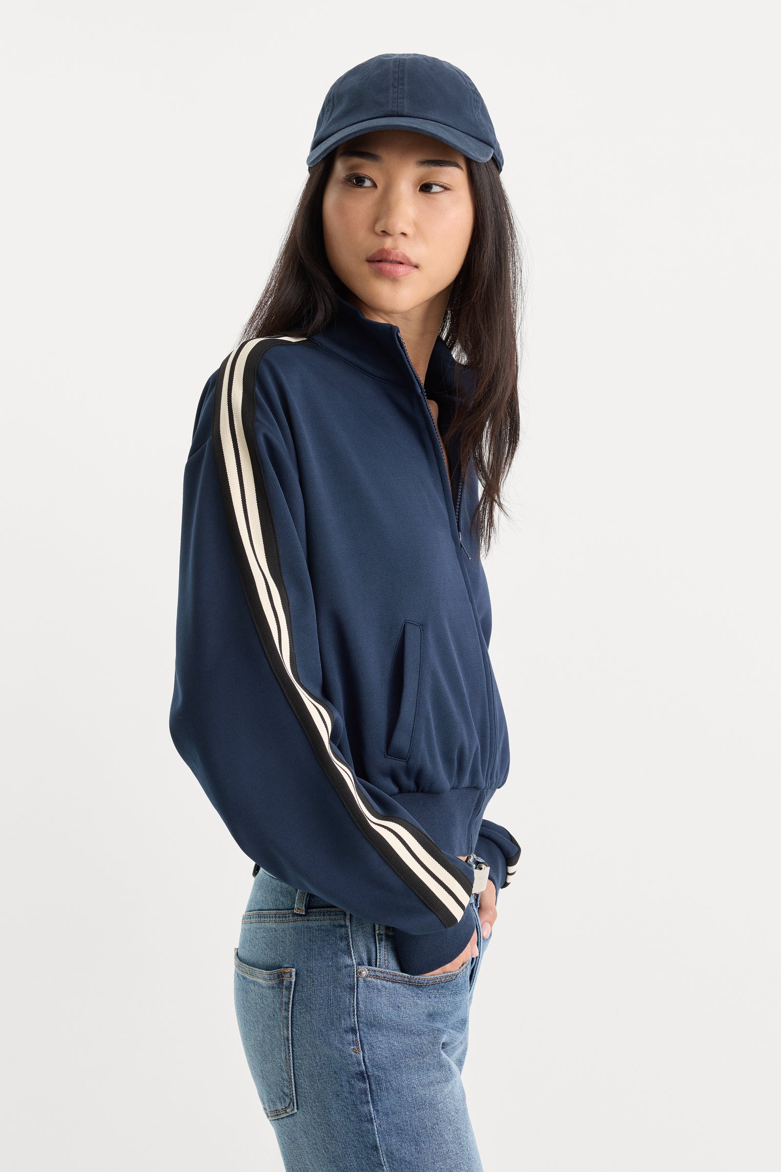 THE TRACK JACKET | NEW NAVY