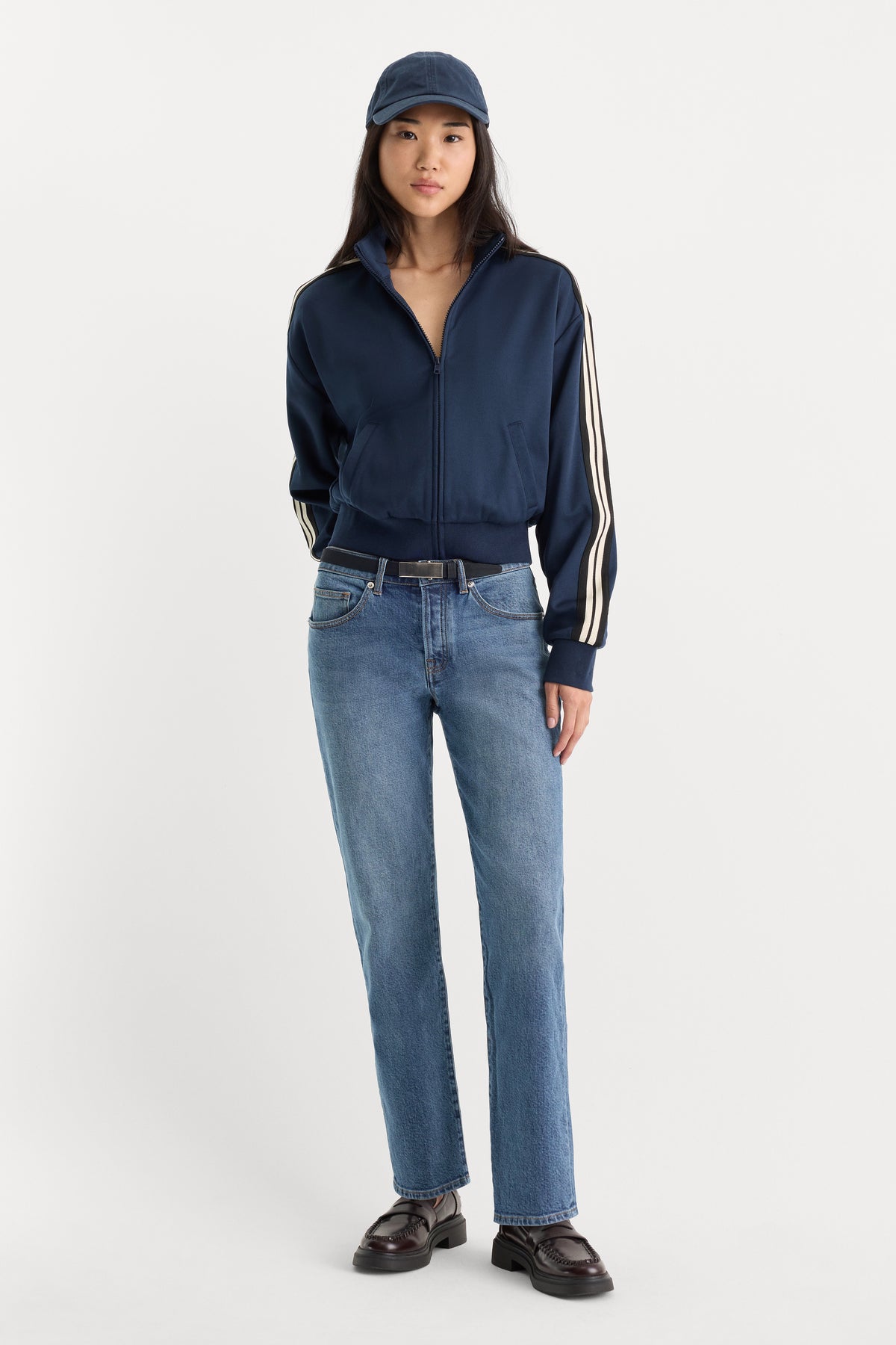 VINTAGE STRAIGHT JEANS | WESTGATE-1 | GOOD AMERICAN | MODEL_A