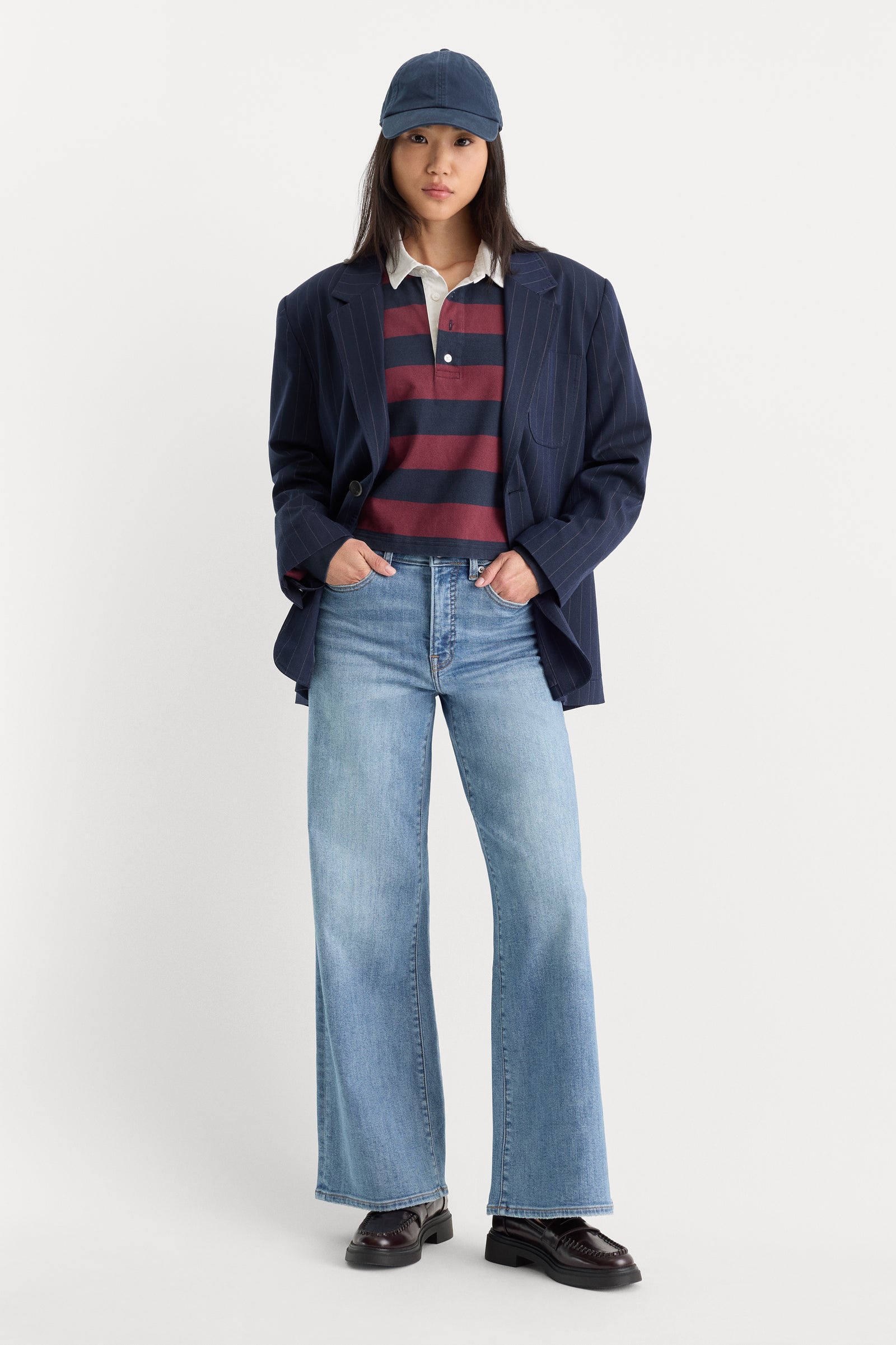 GOOD WAIST PALAZZO ANKLE JEANS | CEDARWICK