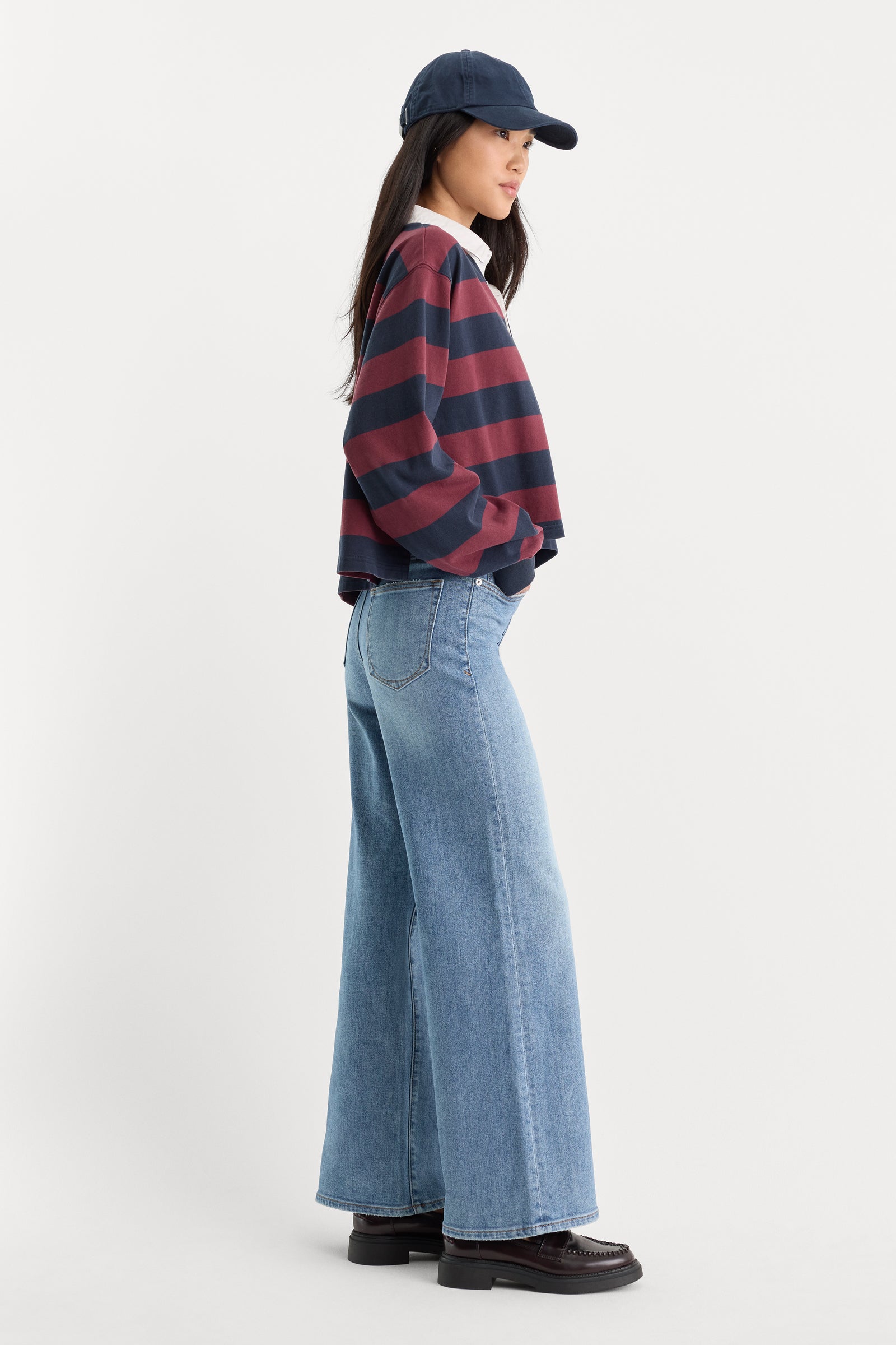 GOOD WAIST PALAZZO ANKLE JEANS | CEDARWICK