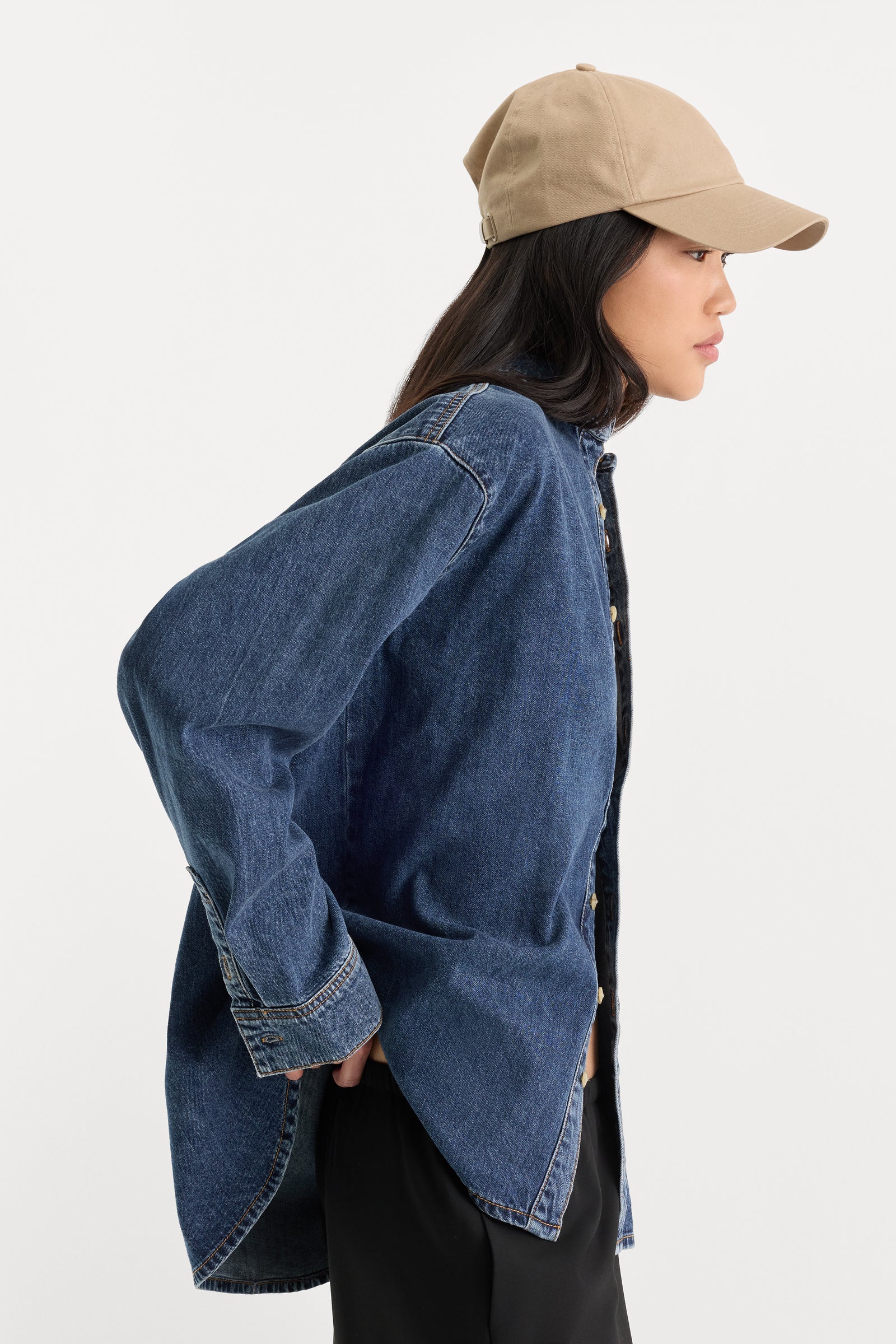 THE DENIM EASY SHIRT | ALCOVE