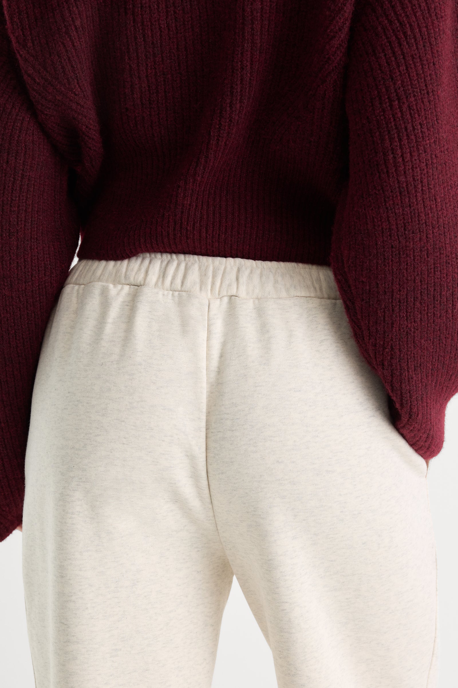 THE BRUSHED FLEECE SWEATPANT | OATMEAL