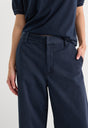 LOW SLUNG BAGGY TROUSER | NEW NAVY-4 | GOOD AMERICAN | MODEL