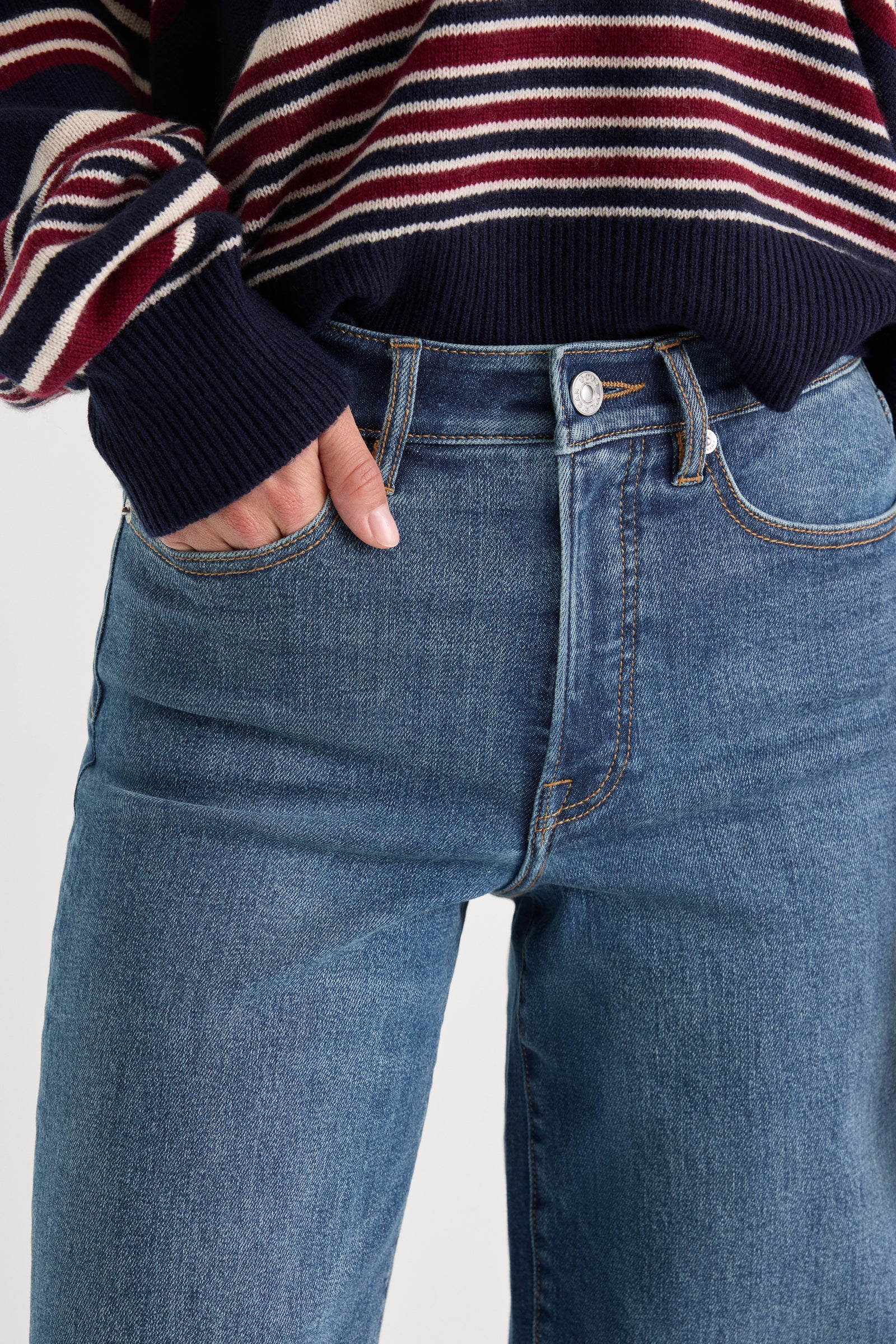 GOOD WAIST PALAZZO ANKLE JEANS | SIERRA