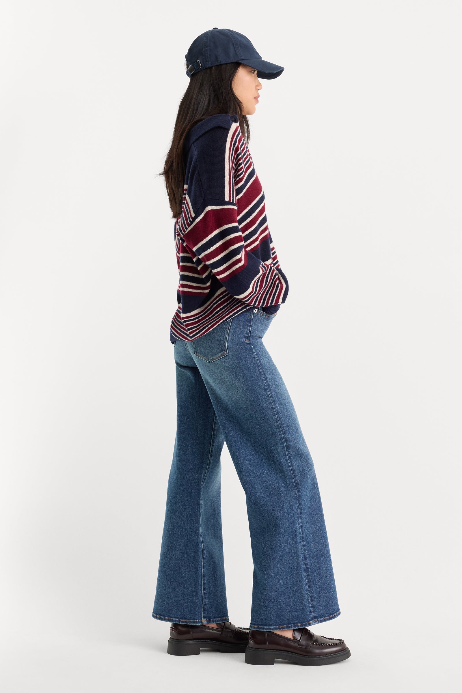 GOOD WAIST PALAZZO ANKLE JEANS | SIERRA