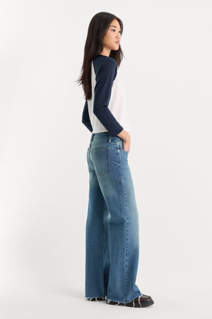 VINTAGE LOW LOOSE JEANS | TROUBLED WATER
