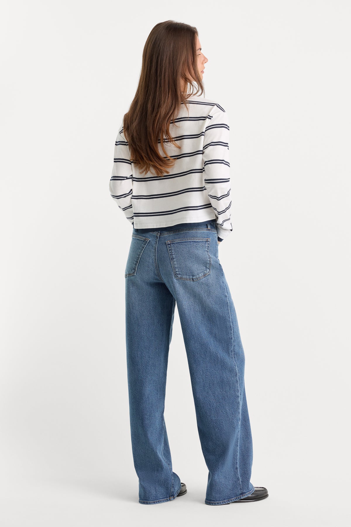 VINTAGE WIDE JEANS | WESTGATE-5 | GOOD AMERICAN | MODEL_A