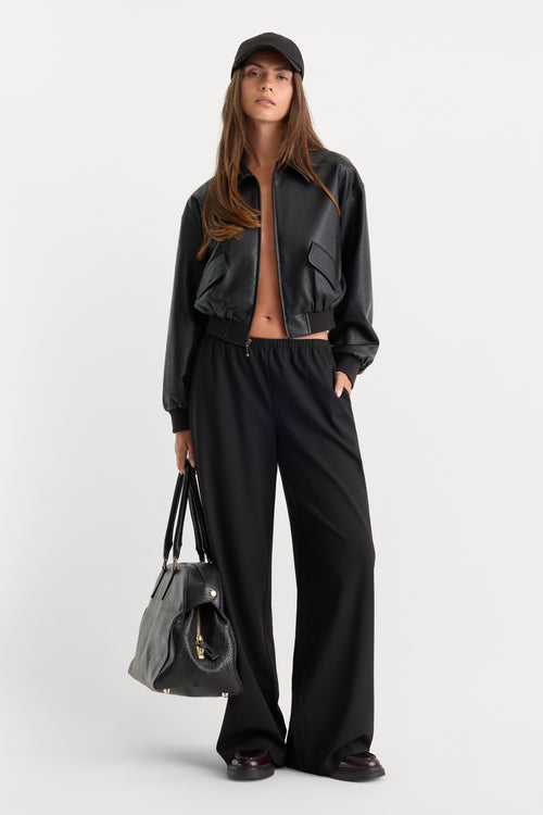 THE PULL ON TROUSER | BLACK001