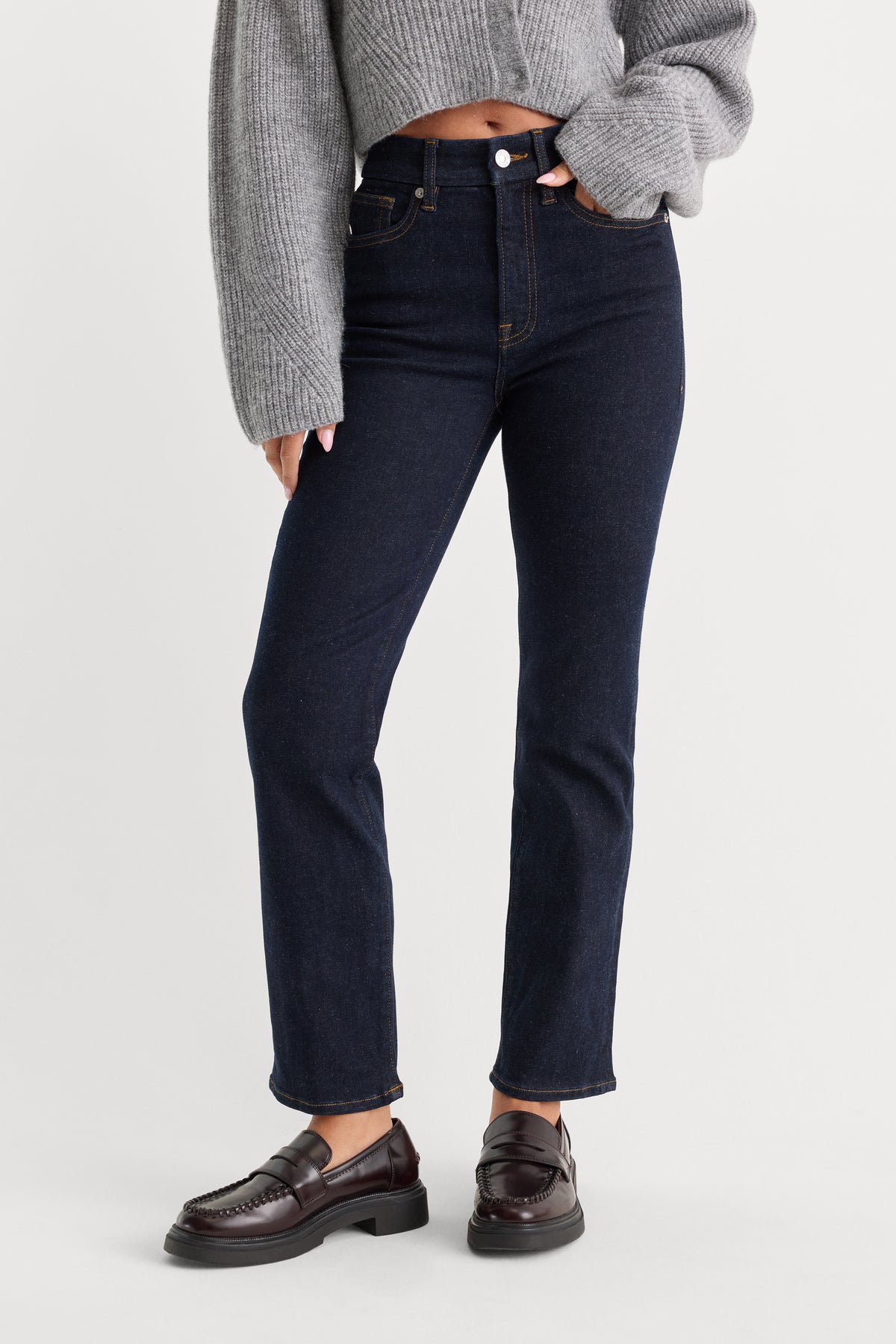 ALWAYS FITS GOOD LEGS STRAIGHT JEANS LONG | DENETHICBLUE04
