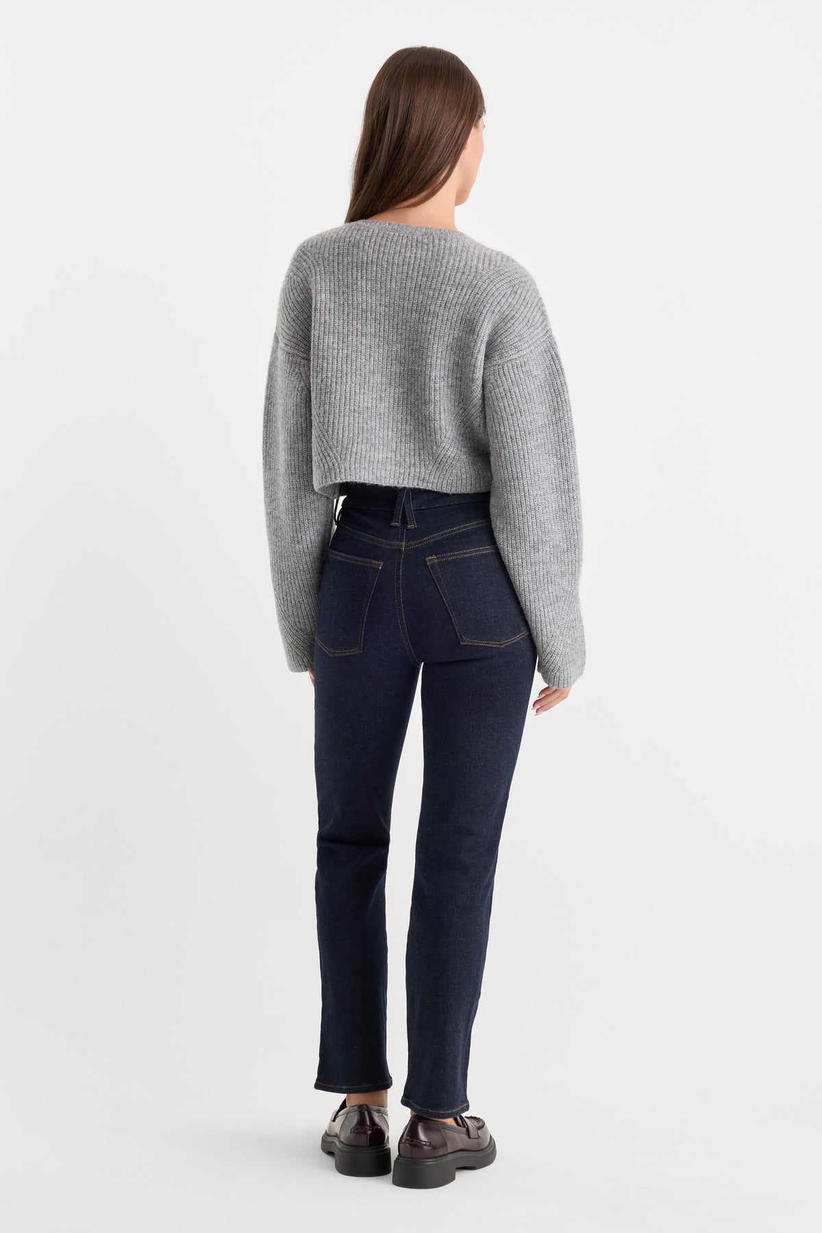 ALWAYS FITS GOOD LEGS STRAIGHT JEANS | DENETHICBLUE04-5 | GOOD AMERICAN | MODEL_A