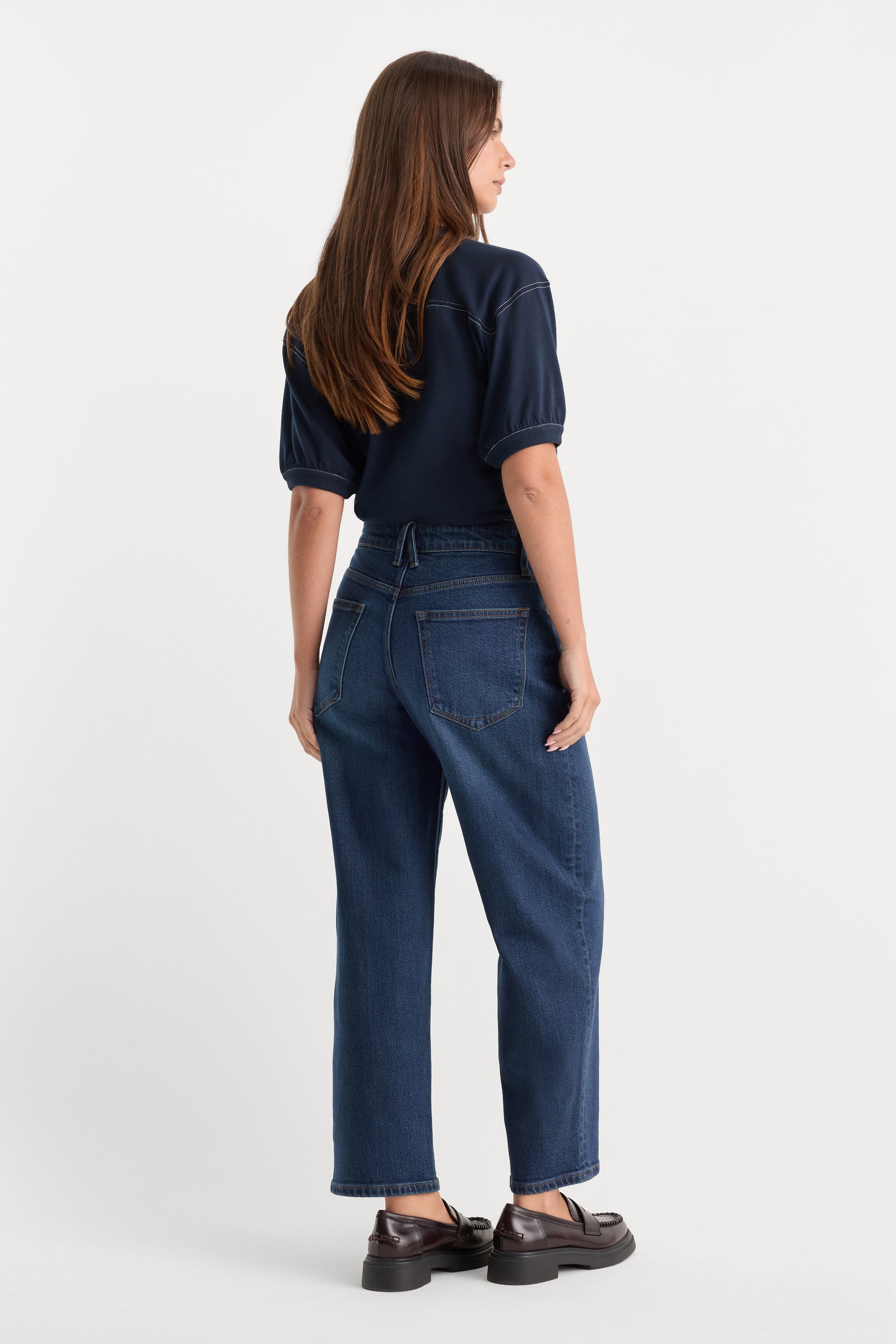 VINTAGE BARREL ANKLE JEANS | MERIDIAN