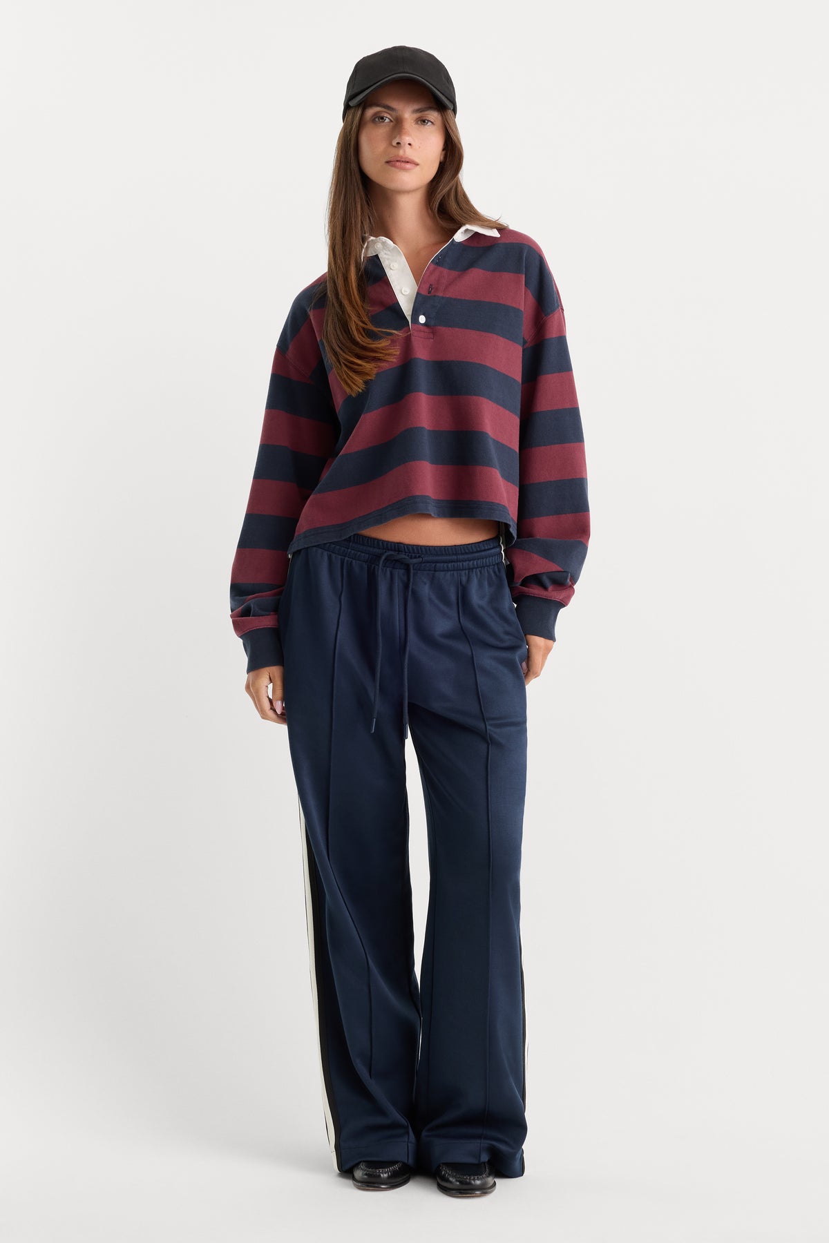 THE TRACK PANT | NEW NAVY-2 | GOOD AMERICAN | MODEL_A