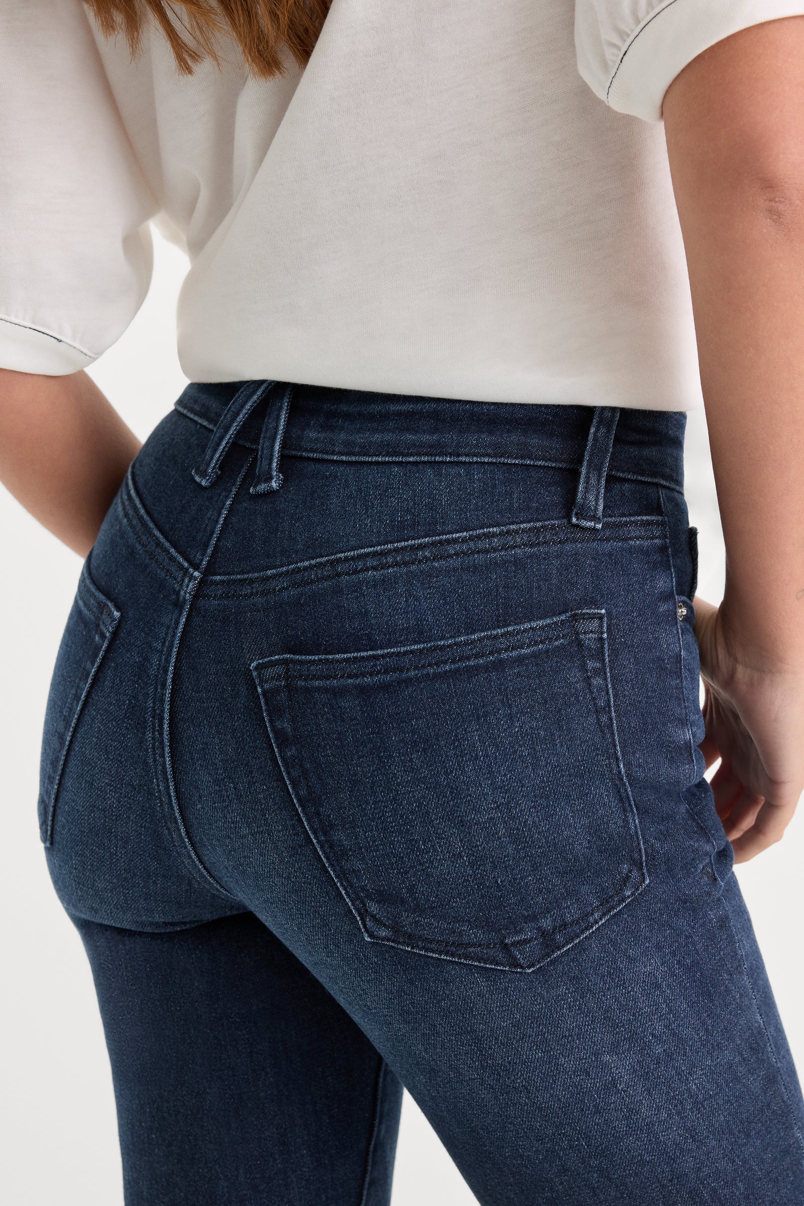 GOOD PETITE STRAIGHT JEANS | ATLAS BLUE