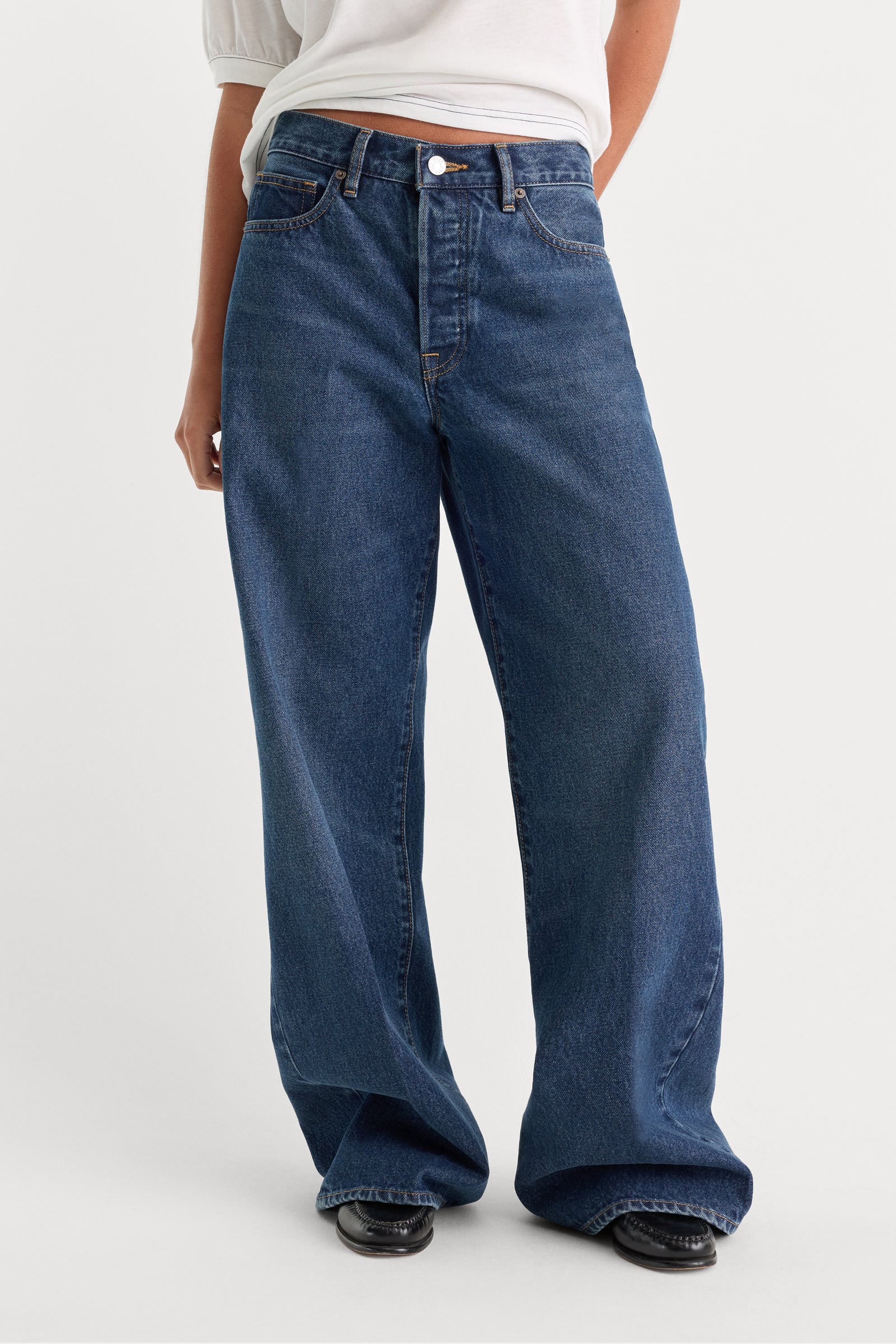 VINTAGE LOW SLUNG BAGGY JEANS | TRACE