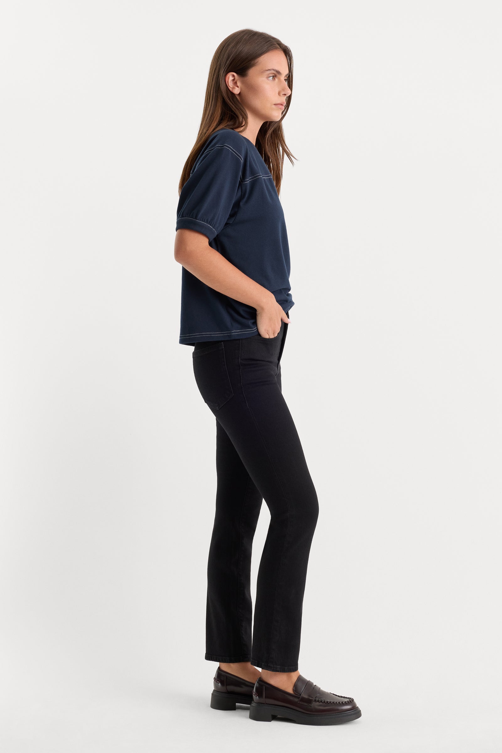 GOOD LEGS STRAIGHT JEANS | BLACK001