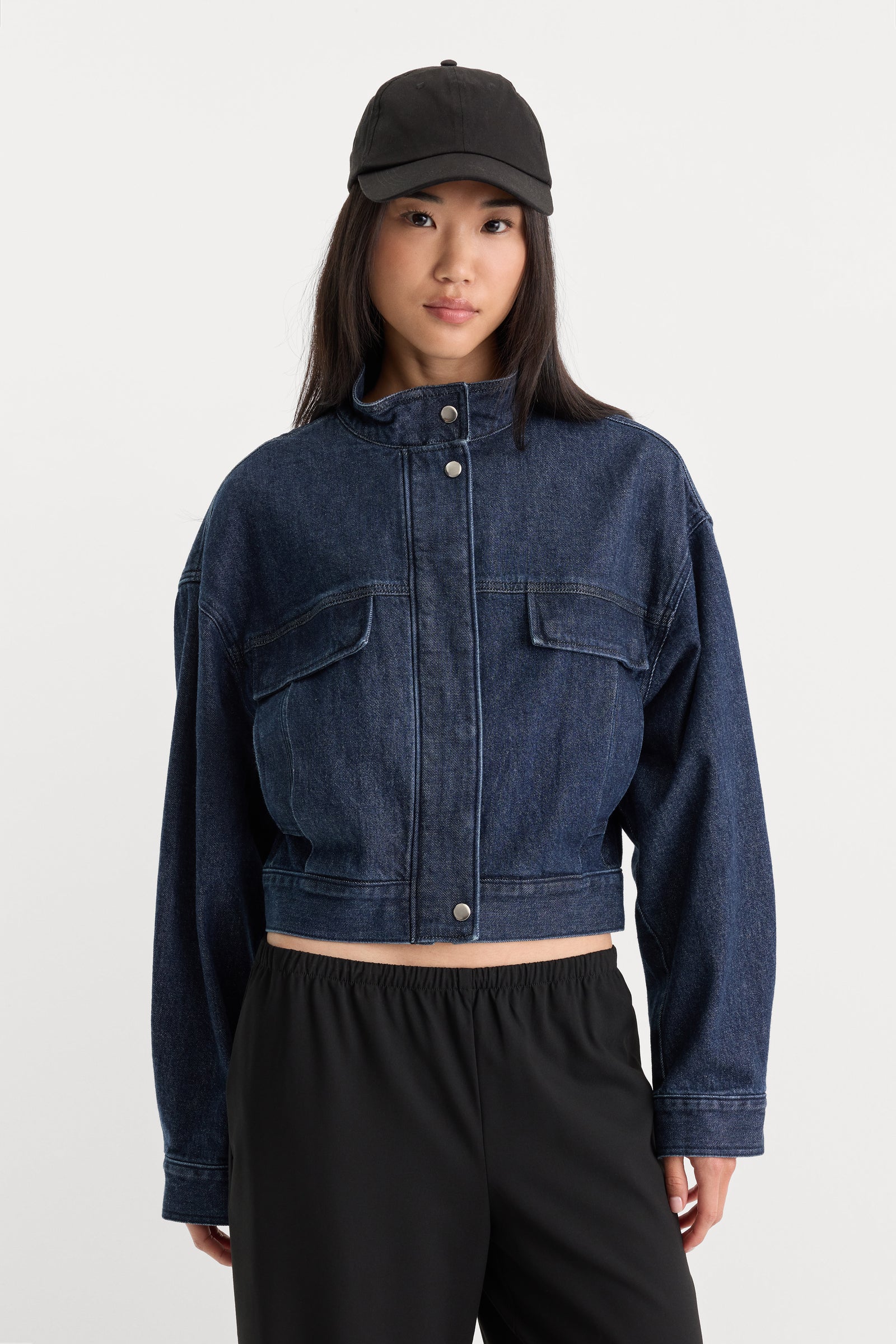 THE DENIM BOMBER JACKET | QUIRKY