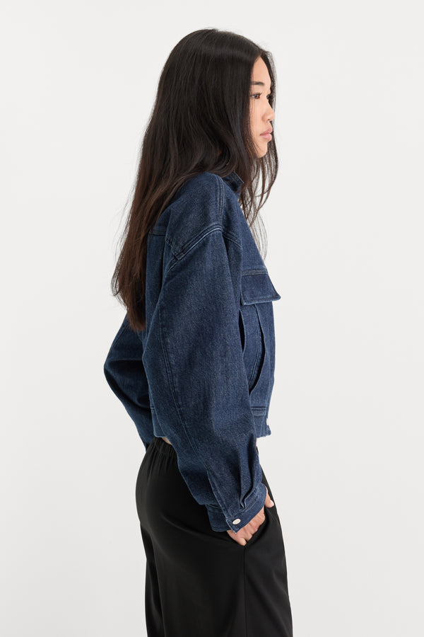 THE DENIM BOMBER JACKET | QUIRKY