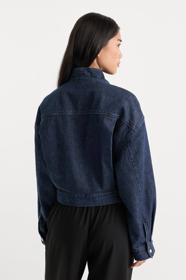 THE DENIM BOMBER JACKET | QUIRKY