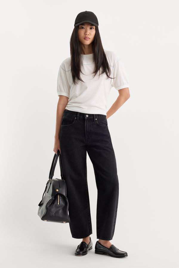 VINTAGE BARREL ANKLE JEANS | FLAT TYRE