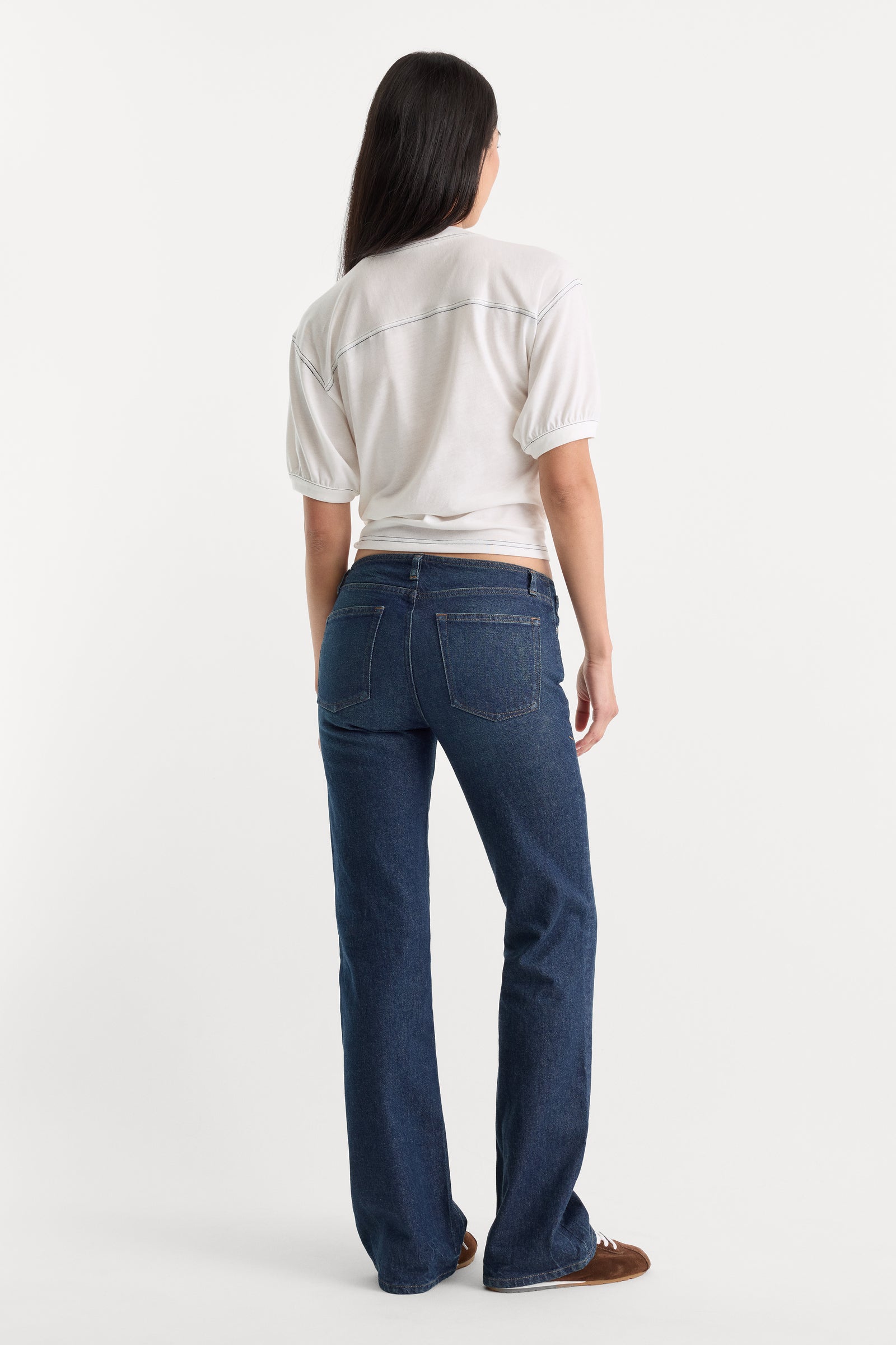 GHOST WAIST LOW RISE BOOTCUT JEANS | QUIRK