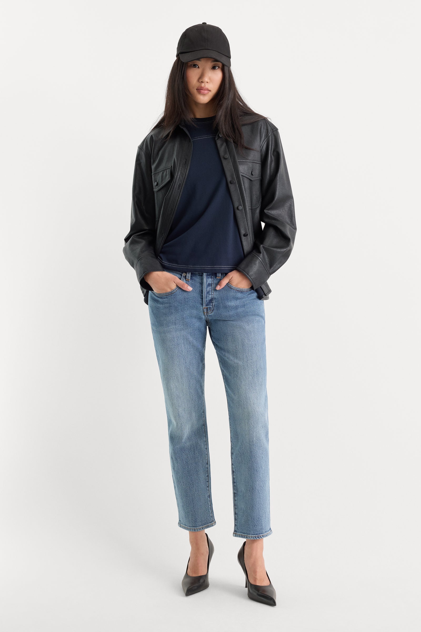 VINTAGE STRAIGHT ANKLE JEANS | SAVOR
