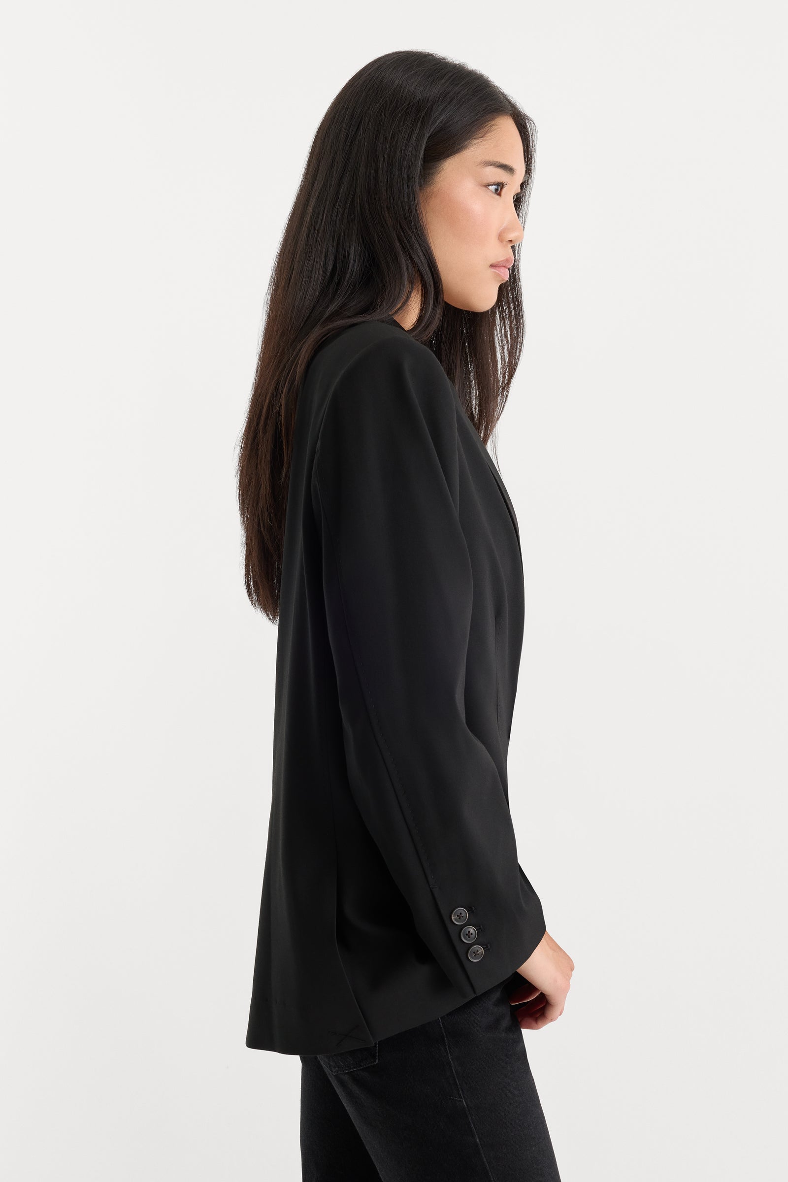 THE OVERSIZED BLAZER | BLACK001