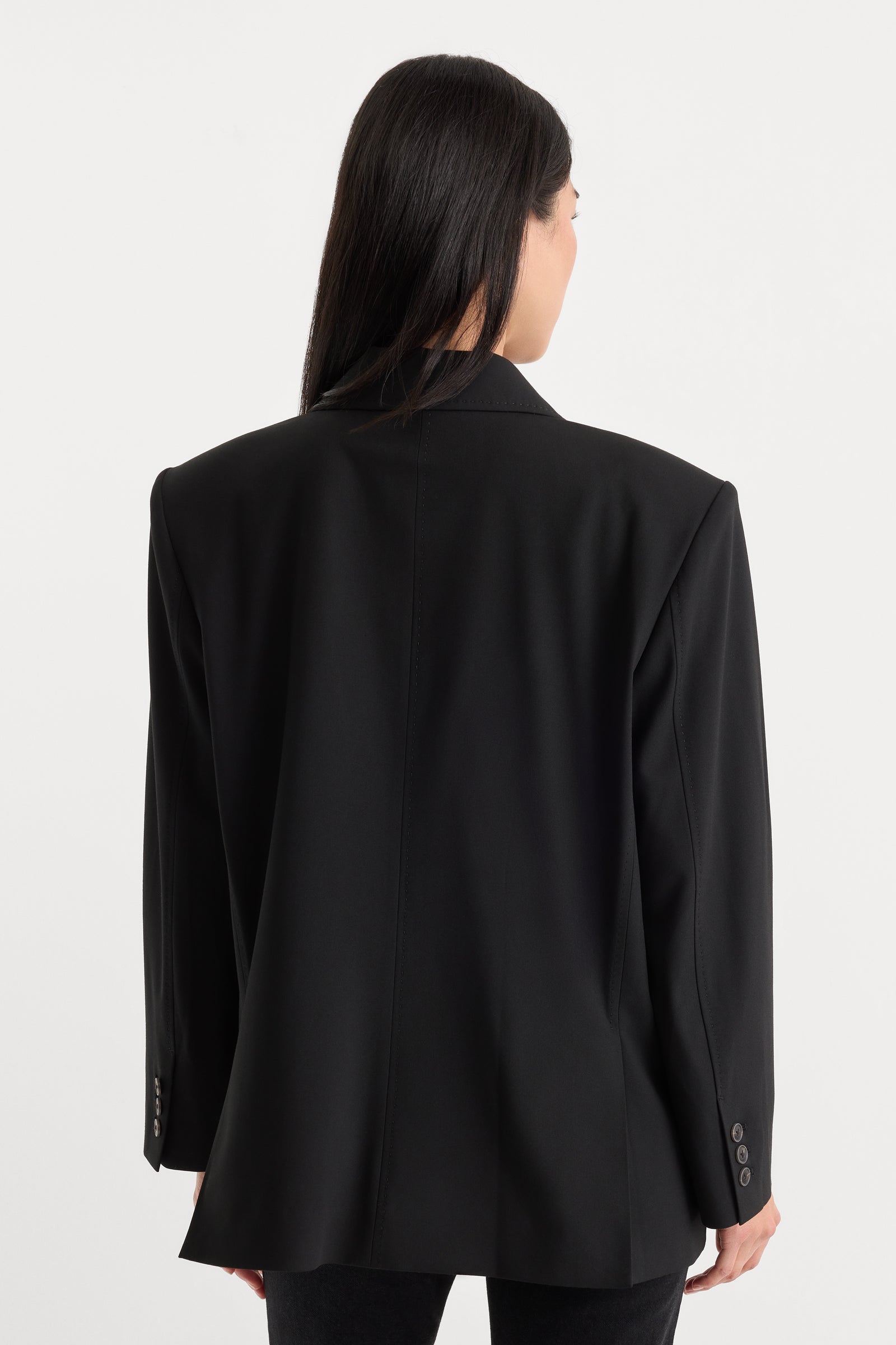 THE OVERSIZED BLAZER | BLACK001