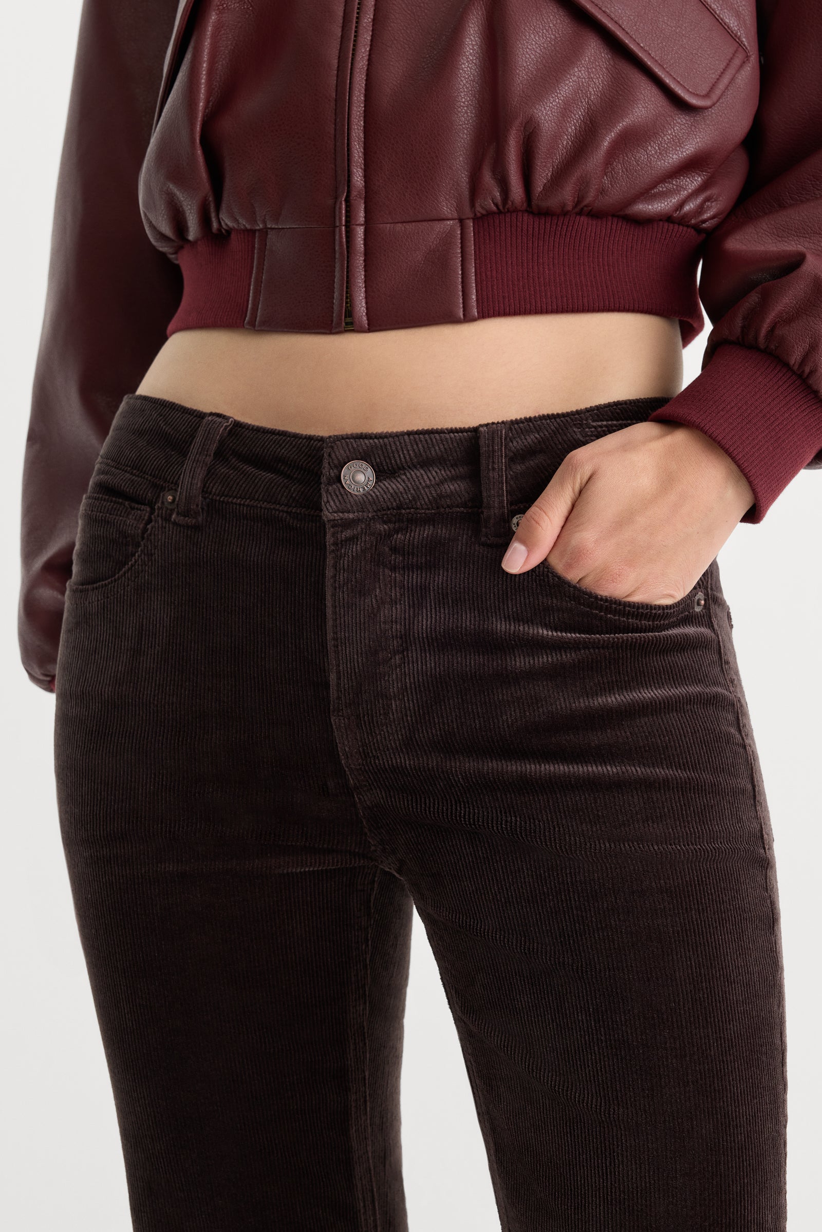 GOOD LOW RISE BOOTCUT JEANS | ESPRESSO