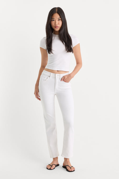 ALWAYS FITS GOOD LEGS STRAIGHT JEANS | WHITE