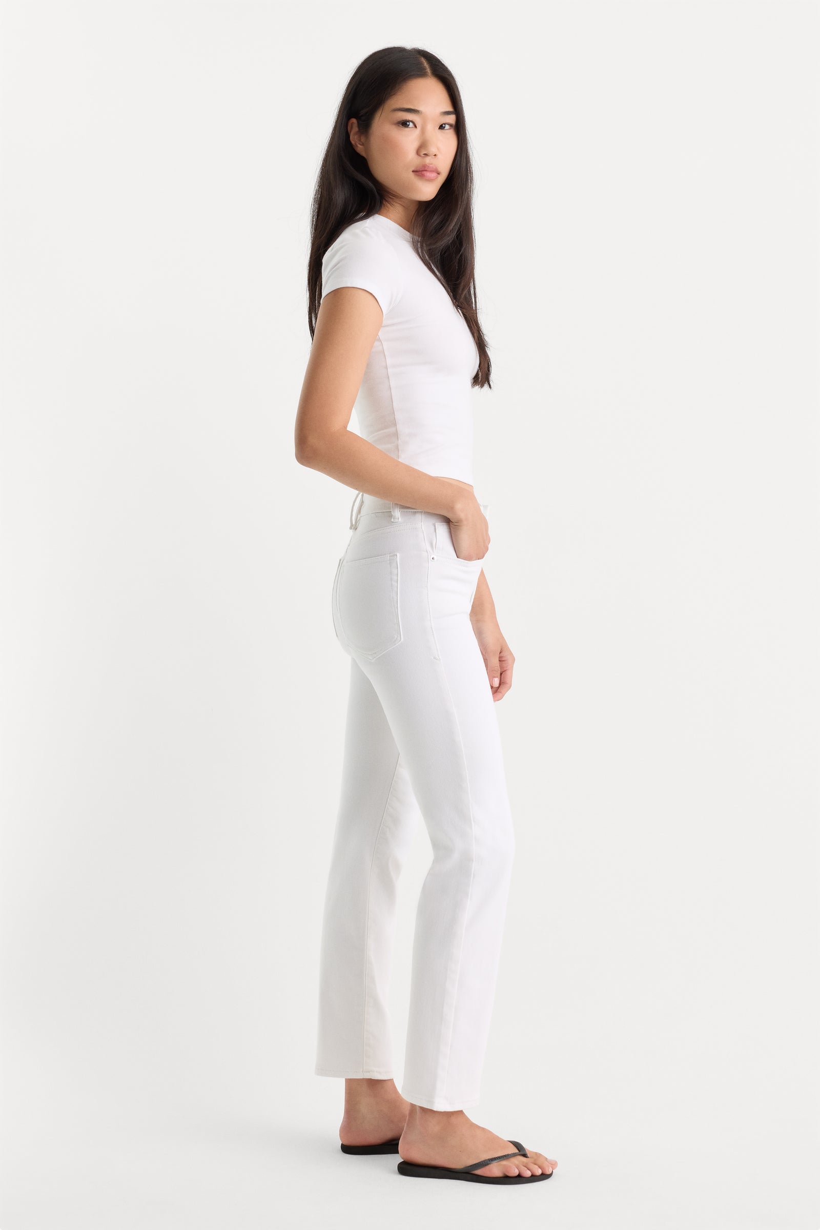 ALWAYS FITS GOOD LEGS STRAIGHT JEANS | WHITE
