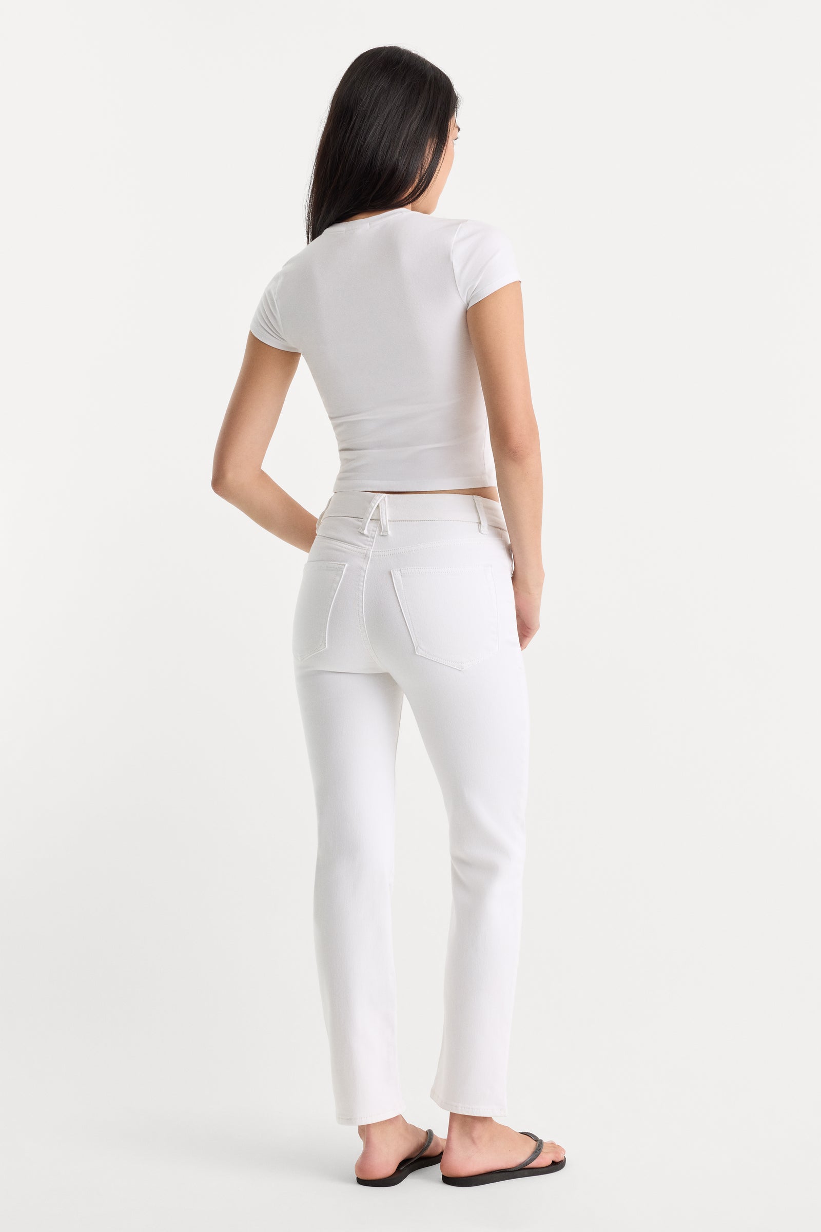 ALWAYS FITS GOOD LEGS STRAIGHT JEANS | WHITE