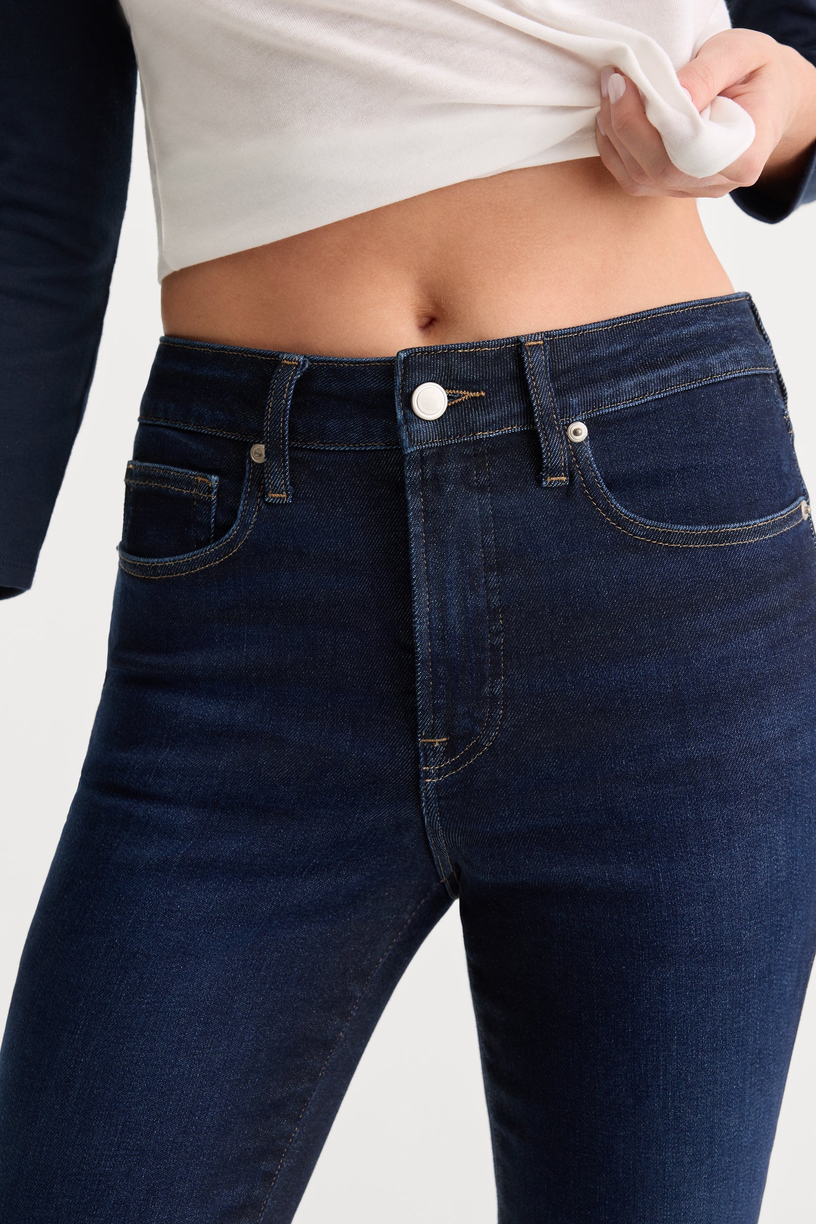 GOOD LEGS FLARE JEANS | INDIGO1308
