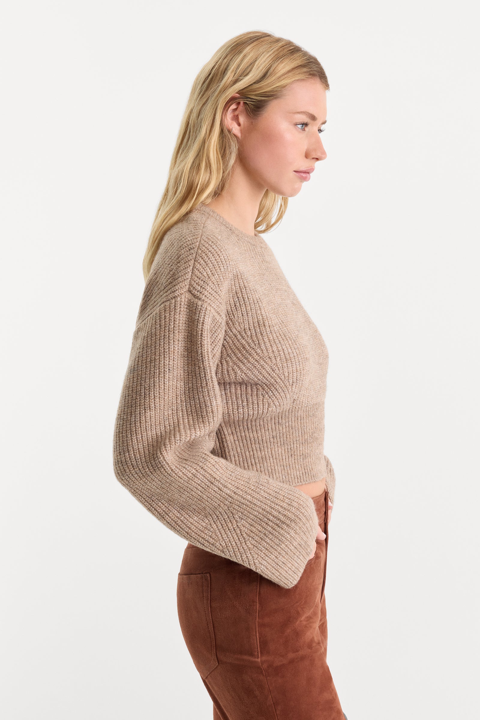 THE CHUNKY KNIT SWEATER | DUSK