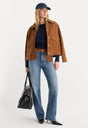 GOOD TRUE STRAIGHT JEANS | CREST-1 | GOOD AMERICAN | MODEL